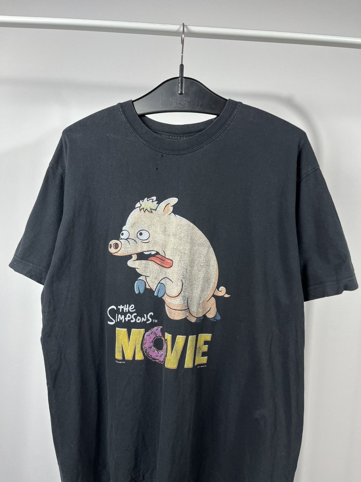 Other Vintage 2007 The Simpsons Movie T-Shirt Spider Pig Black Tee Size US L / EU 52-54 / 3 - 2 Thumbnail