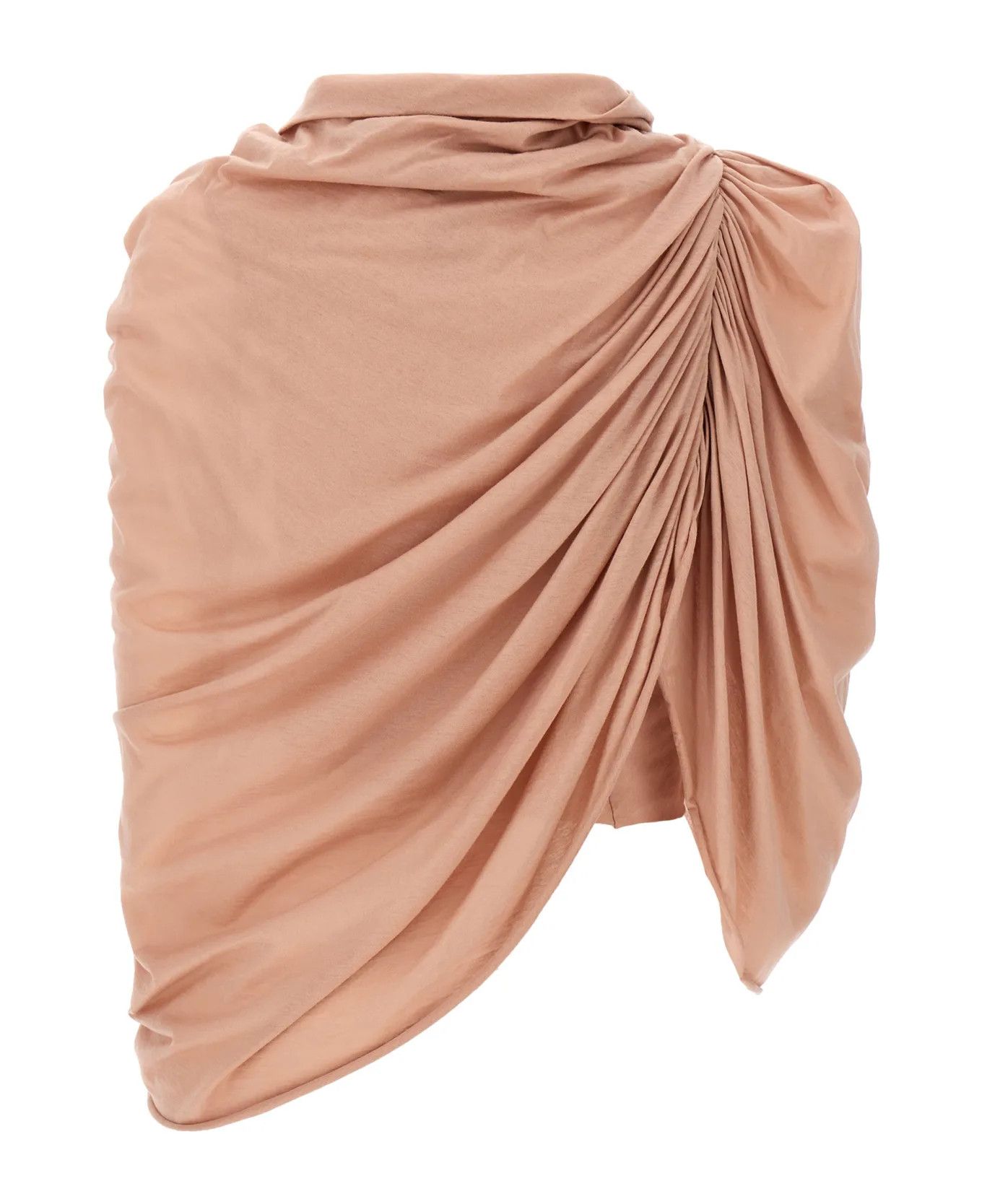 Rick Owens o1y0126 Blouse in Blush Size S / US 4 / IT 40 - 2 Thumbnail