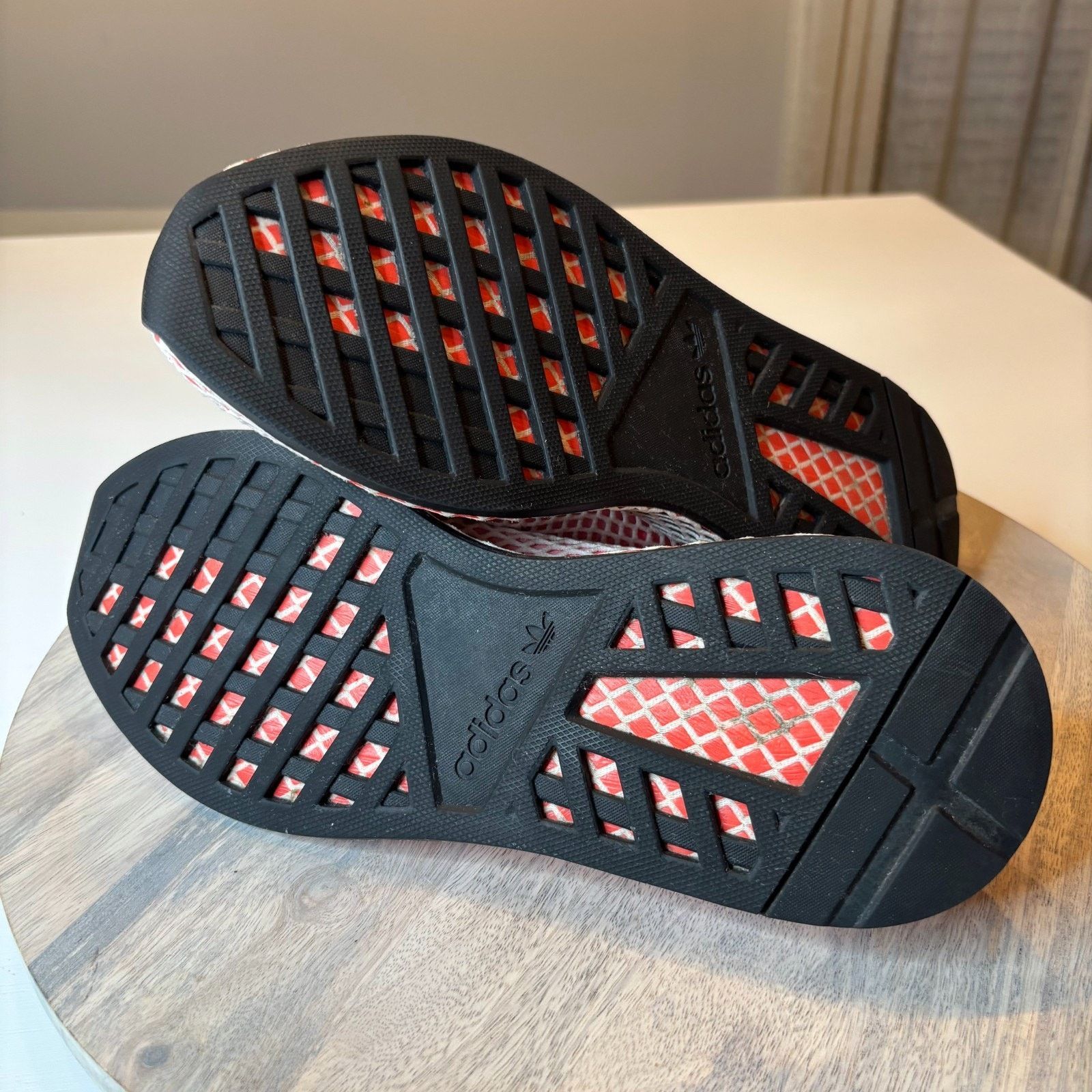 Adidas Adidas Deerupt Runner Grid Sneakers Lightweight Casual Sz 10 Size US 10 / IT 40 - 7 Thumbnail