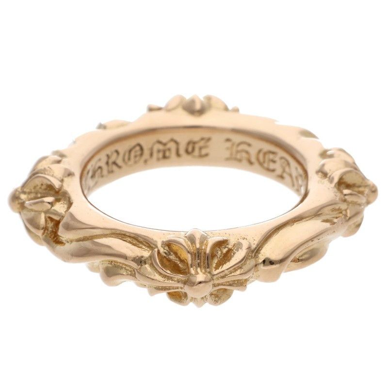 p5xjo CHROME HEARTS SBT 22k Chrome Hearts Chrome Hearts 22K Yellow Gold SBT Band Bangle | Grailed