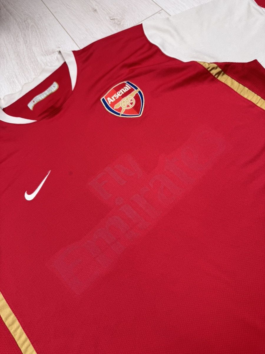 Nike × Vintage Vintage Nike Arsenal soccer jersey size L Size US L / EU 52-54 / 3 - 4 Thumbnail