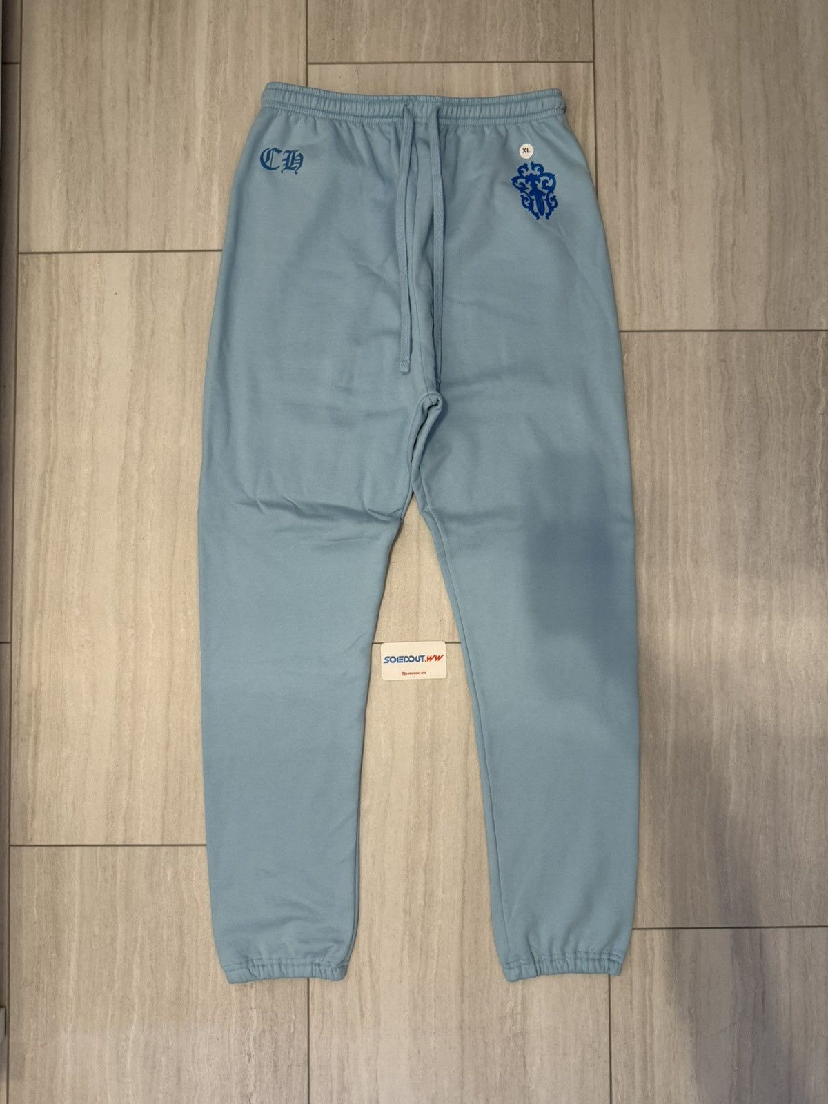 Chrome Hearts Chrome Hearts Art Basel Blue Sweatpants Miami Exclusive Size US 38 / EU 54 - 1 Thumbnail