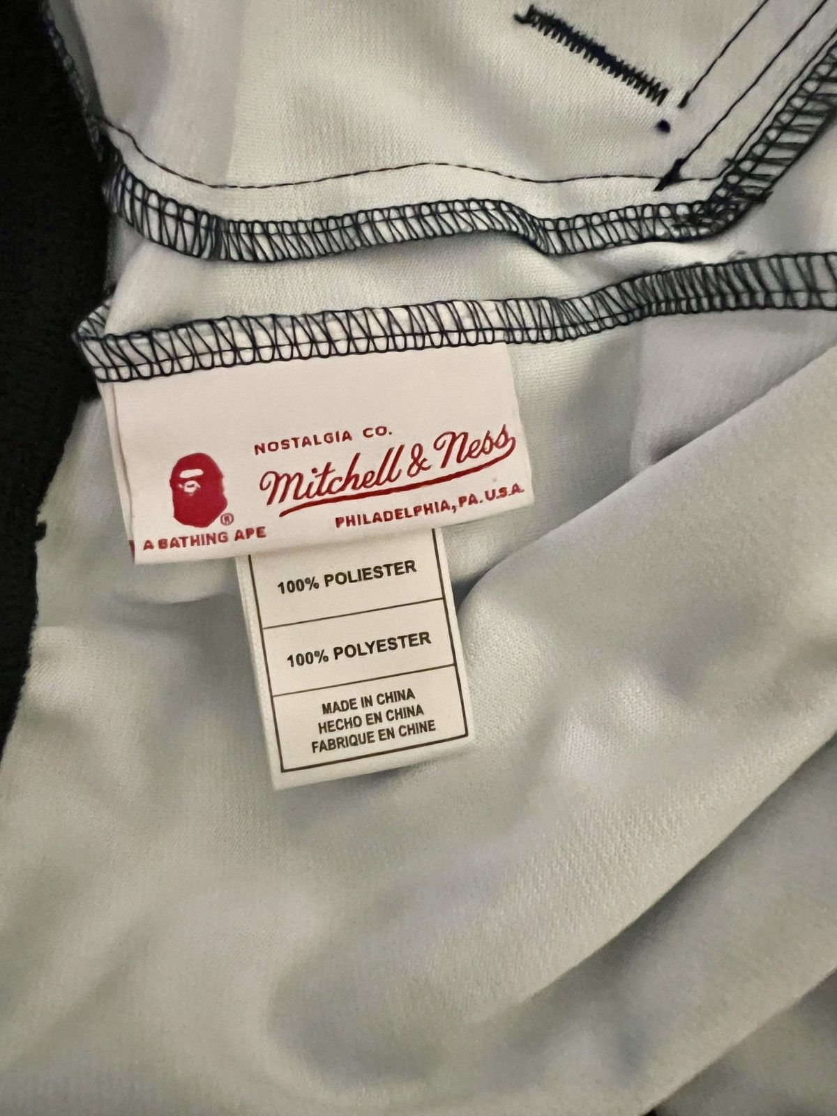 Bape Bape Mitchell & Ness Yankees Jacket Size US L / EU 52-54 / 3 - 5 Thumbnail