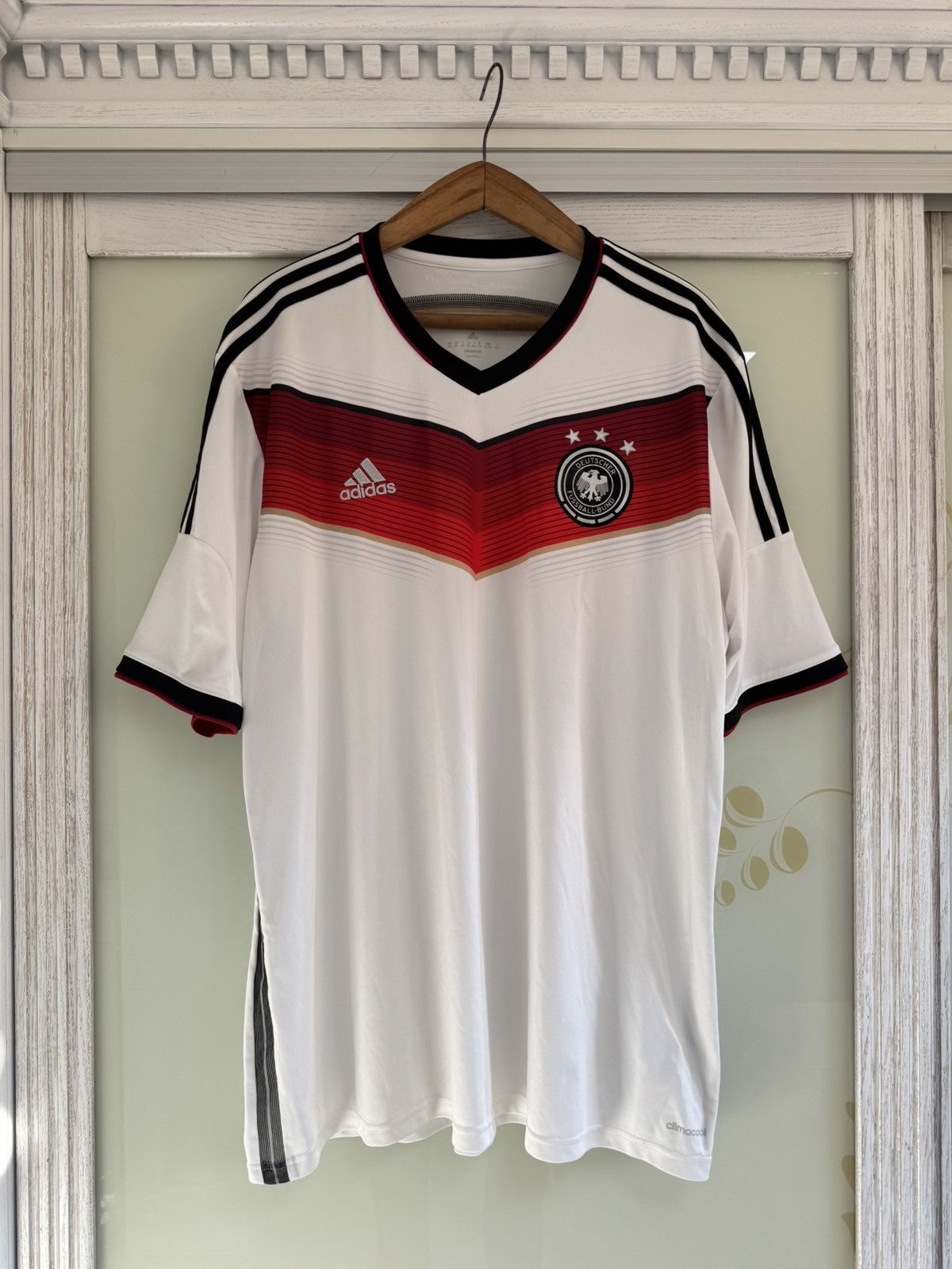 Adidas Germany 2014-2015 World Cup Home Soccer Jersey Football Kit Size US XXL / EU 58 / 5 - 1 Thumbnail