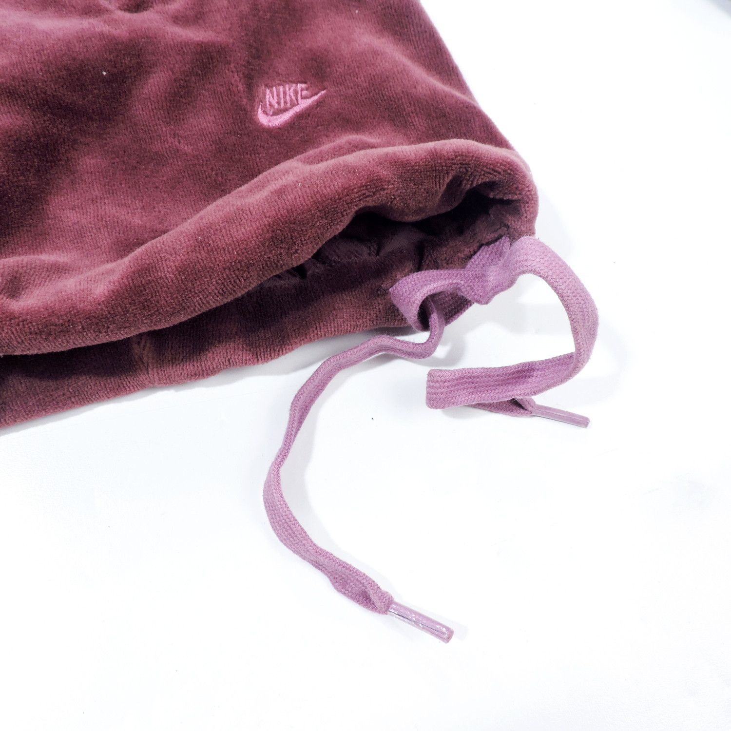 Nike 00’S NIKE WINTER VELVET MAROON JACKET Size M / US 6-8 / IT 42-44 - 11 Thumbnail