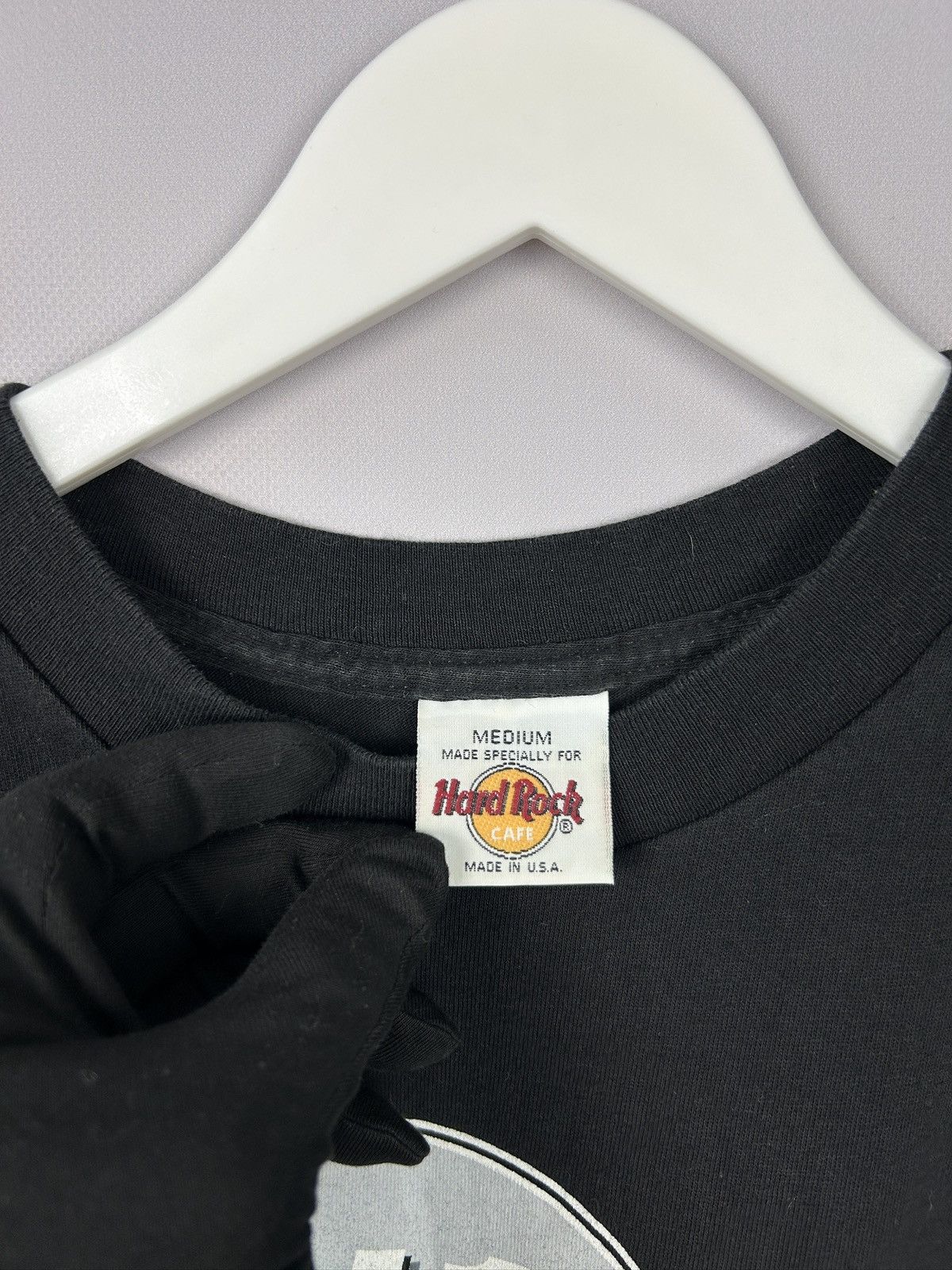 Hard Rock Cafe × Vintage Vintage 90s Hard Rock Cafe Orlando Big Logo T Shirt RARE y2k Size US M / EU 48-50 / 2 - 4 Thumbnail