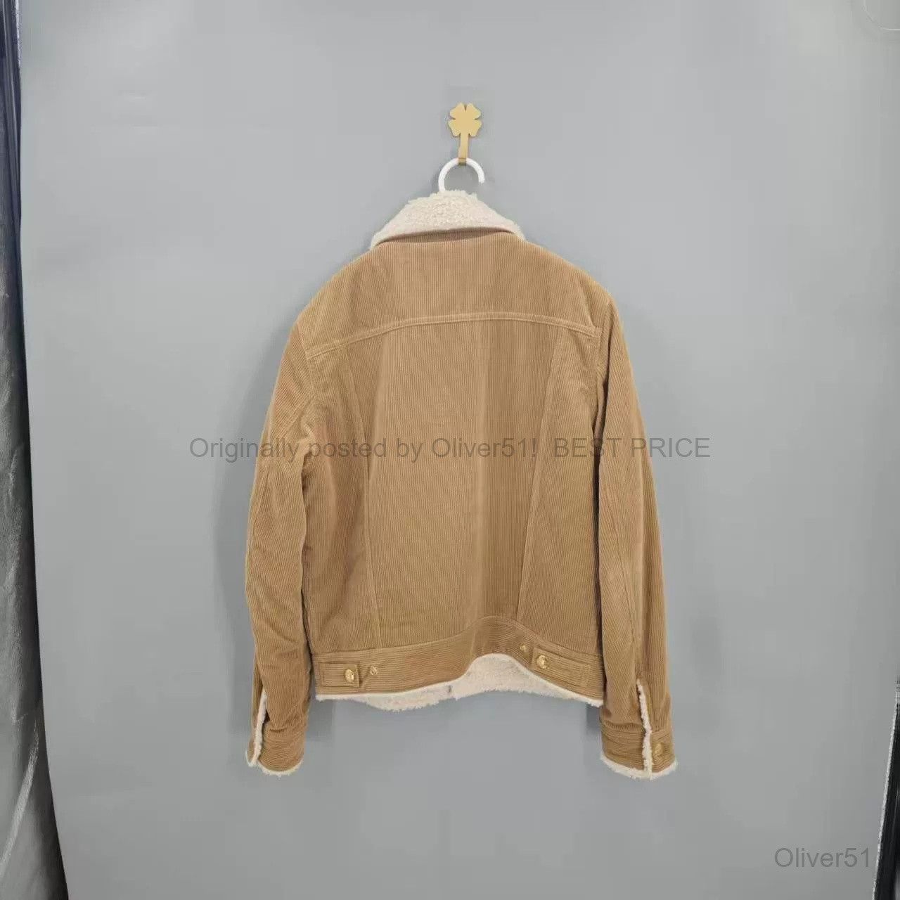 Celine Celine Corduroy Shearling Lined Casual BFAJMNO511 Size M / US 6-8 / IT 42-44 - 2 Thumbnail