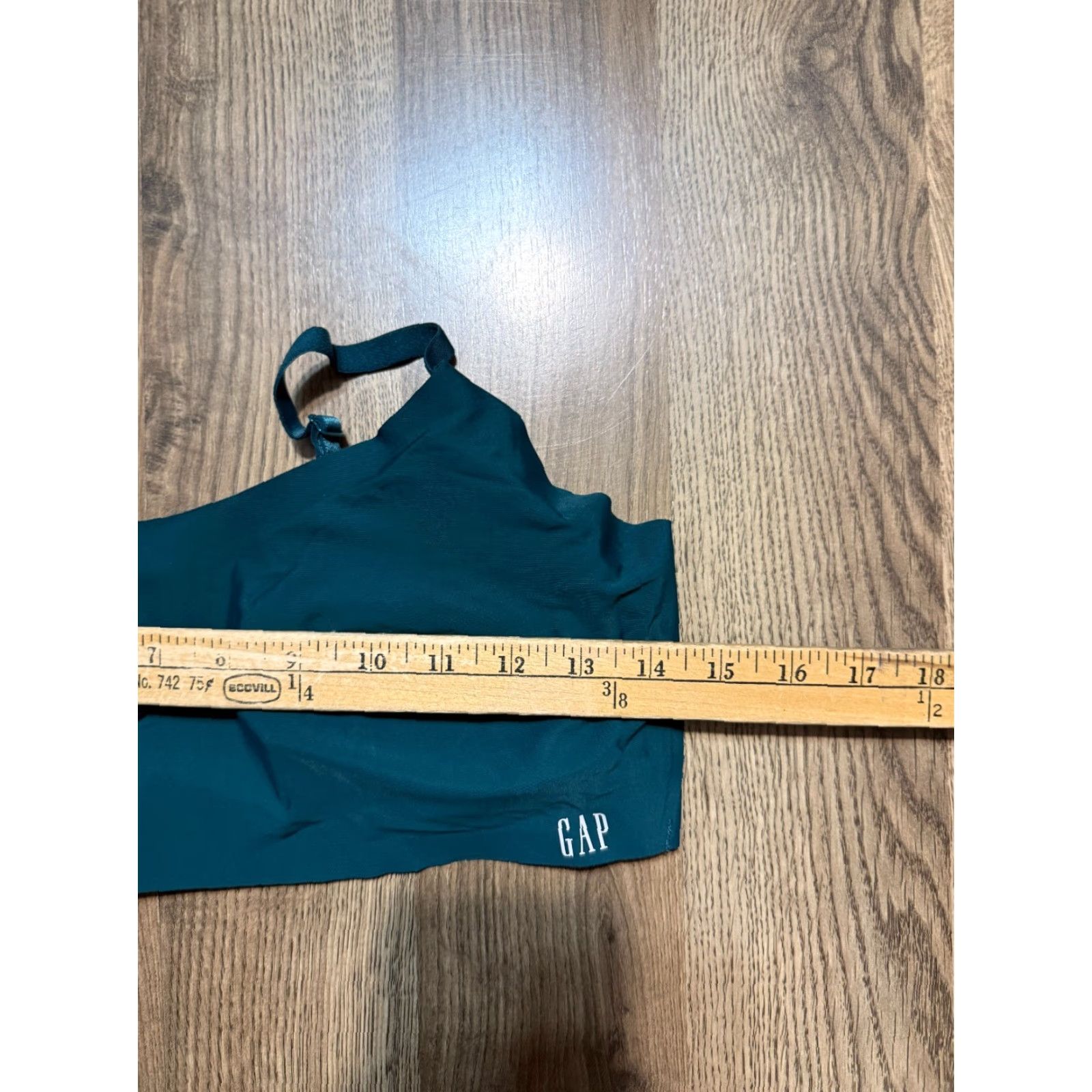 Gap Gap Bra Women's L Green with Pad Bralette Lounge Shirt? Size ONE SIZE - 7 Thumbnail