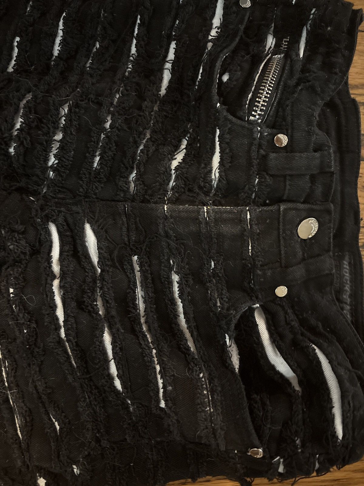 Vintage rockstar original distressed jeans Size US 30 / EU 46 - 3 Thumbnail