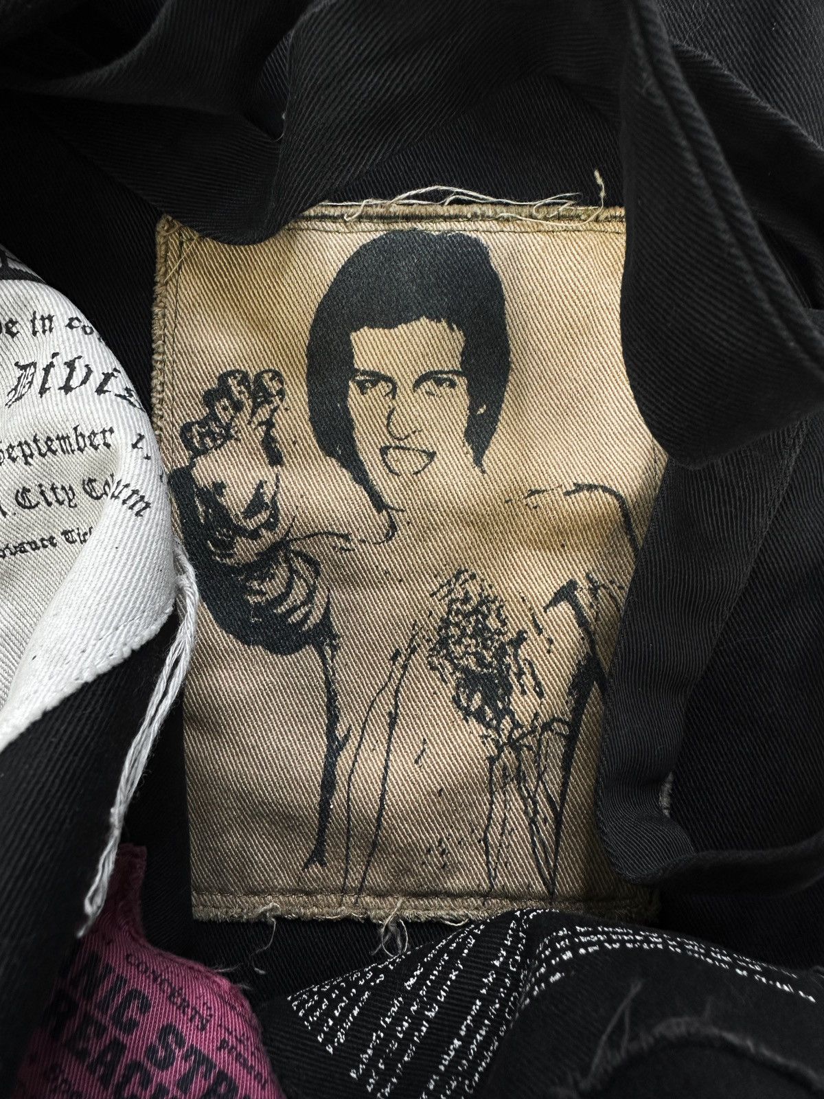 Raf Simons AW01 Raf Simons Riot Riot Riot Patchwork Crossbody Tote Bag Size ONE SIZE - 5 Thumbnail