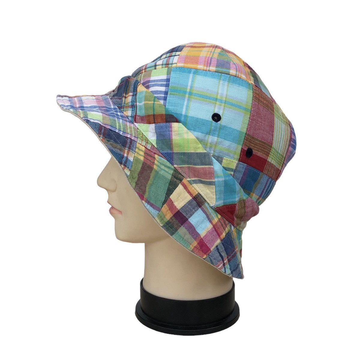 CA4LA CA4LA Patchwork Multicolour Reversible Safari Bucket Hat Size ONE SIZE - 4 Thumbnail