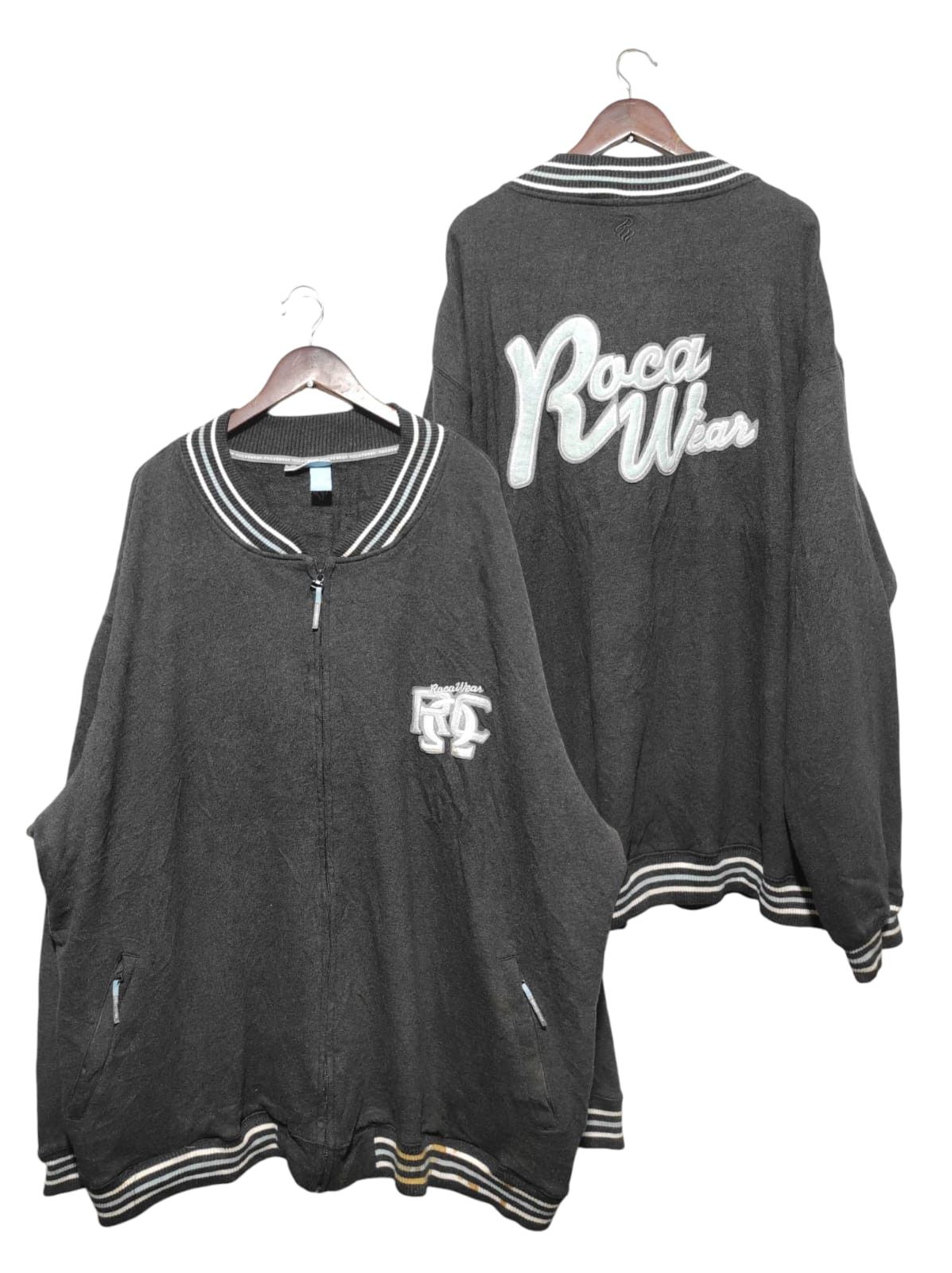 Rocawear Vintage Oversized Rocawear Sweatshirt Zipper Jacket size 5X Size US XXL / EU 58 / 5 - 1 Thumbnail