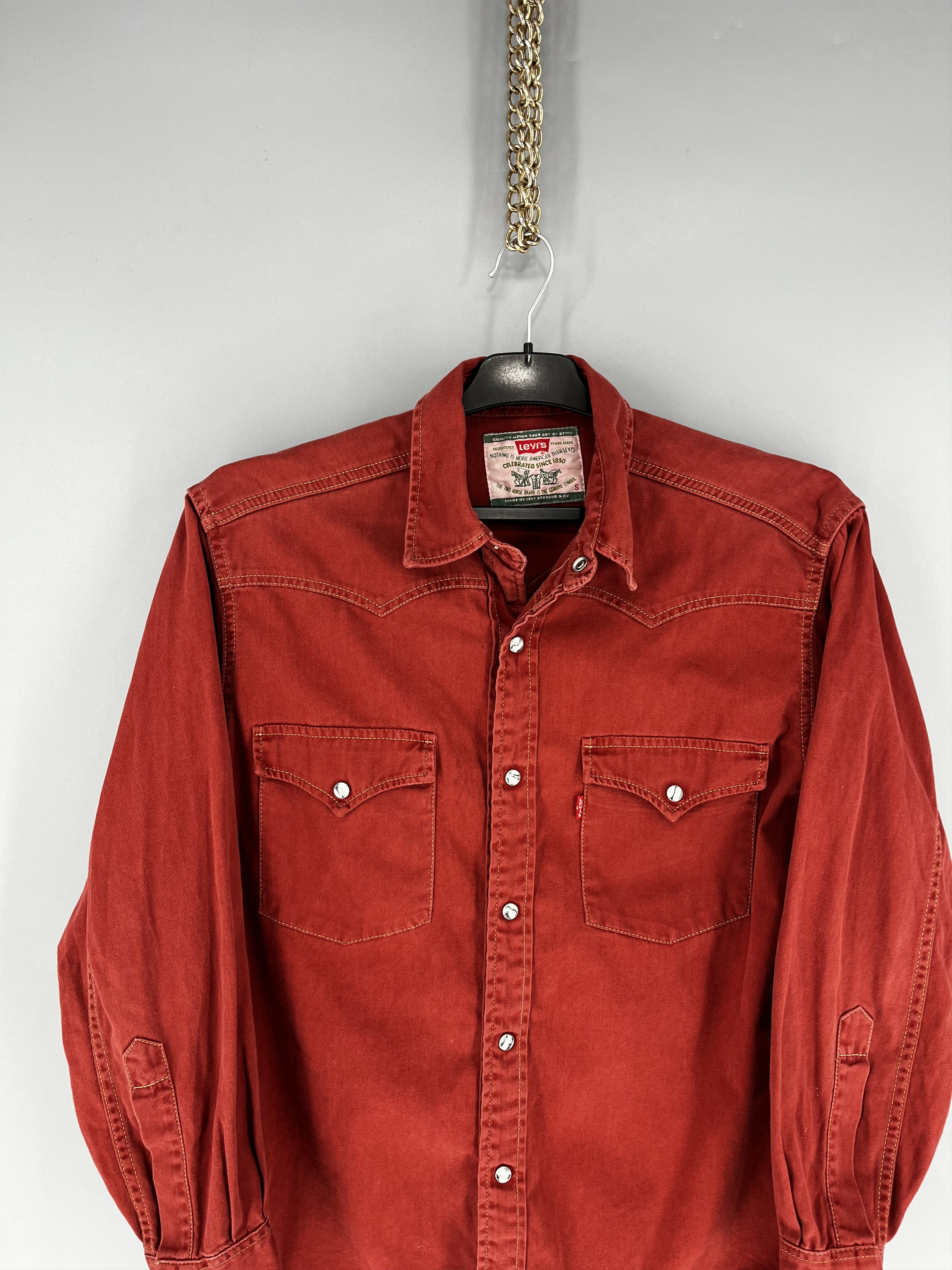 Levi's Vintage 90s Levi’sLevi’s White Red Jacket Size US S / EU 44-46 / 1 - 6 Thumbnail