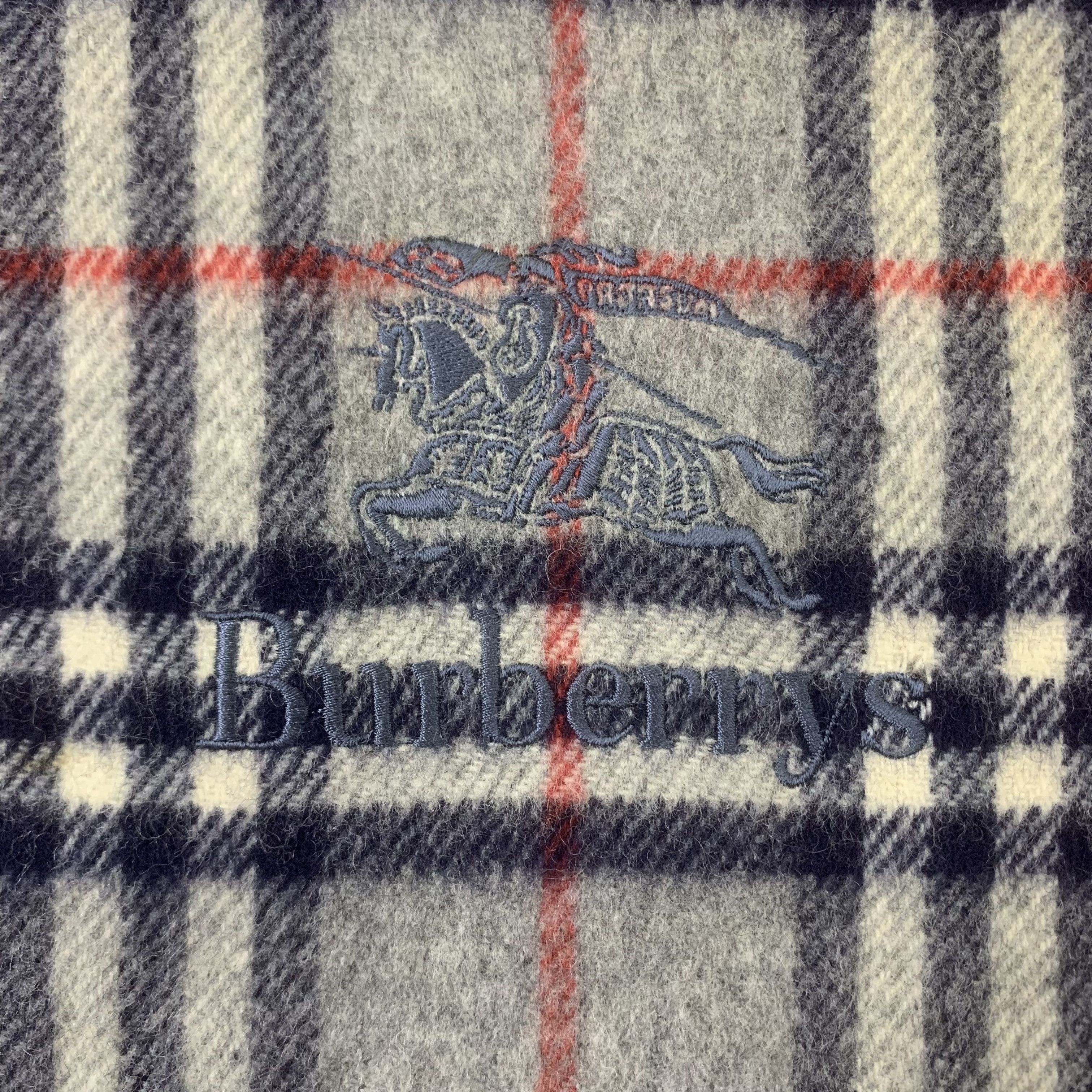 Burberry Burberry Scarf Wool Muffler Neck Wrap BL9280 Size ONE SIZE - 5 Thumbnail