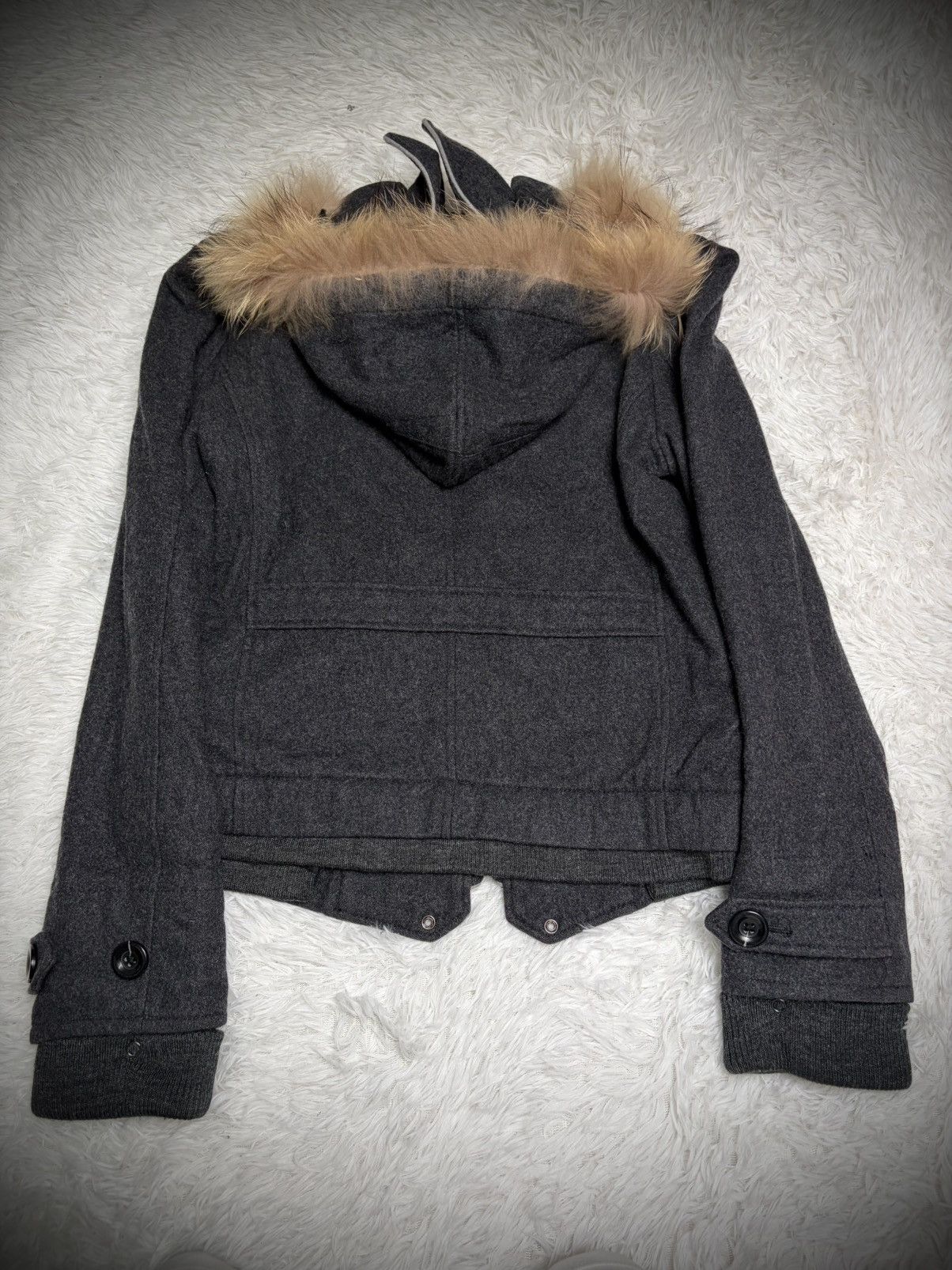 Japanese Brand Rare Napolean PPFM fur hoodie jacket Size US L / EU 52-54 / 3 - 7 Thumbnail
