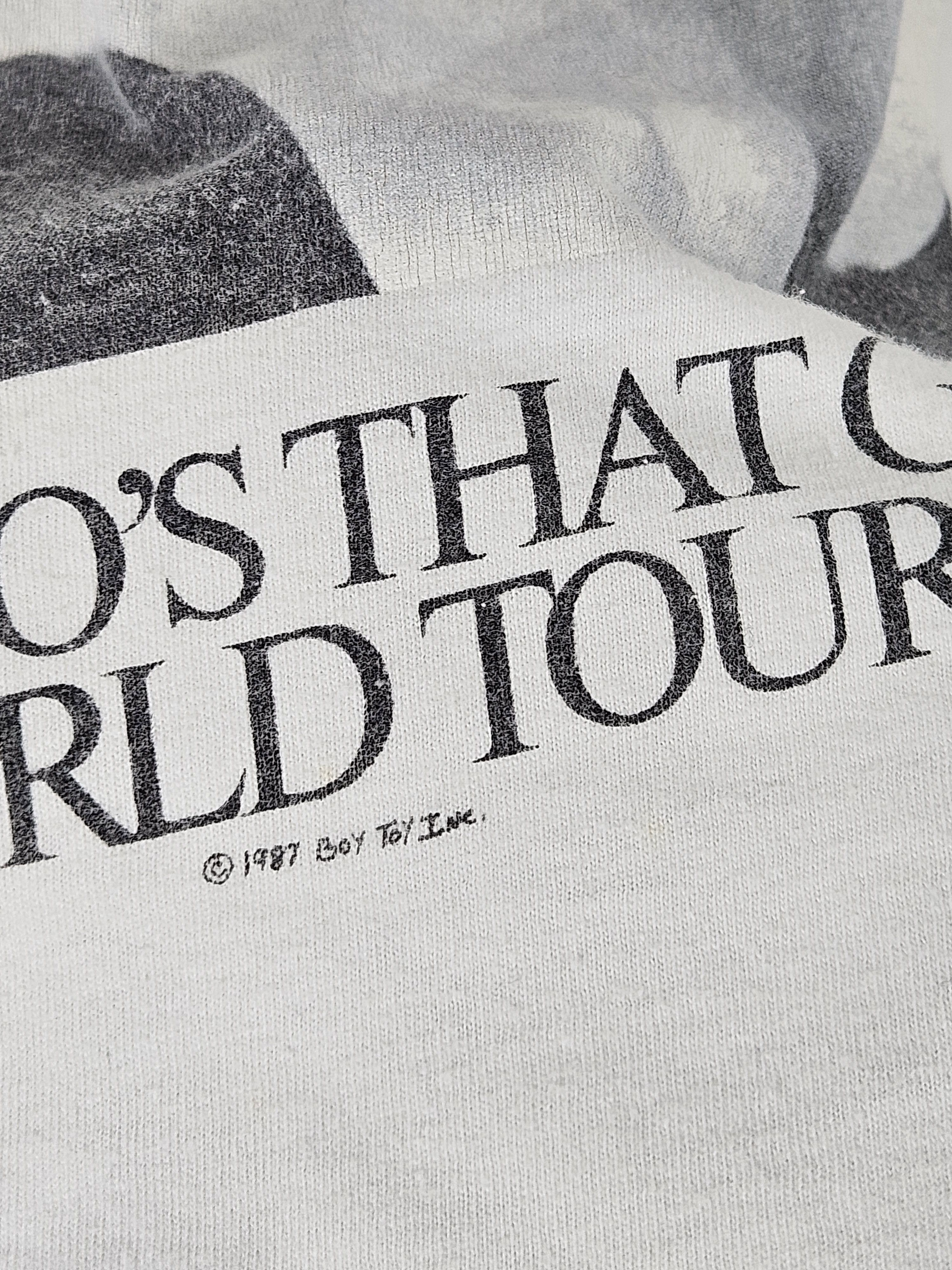 Band Tees Vintage Madonna Who's That Girl 1987 World Tour shirt Size US L / EU 52-54 / 3 - 3 Thumbnail