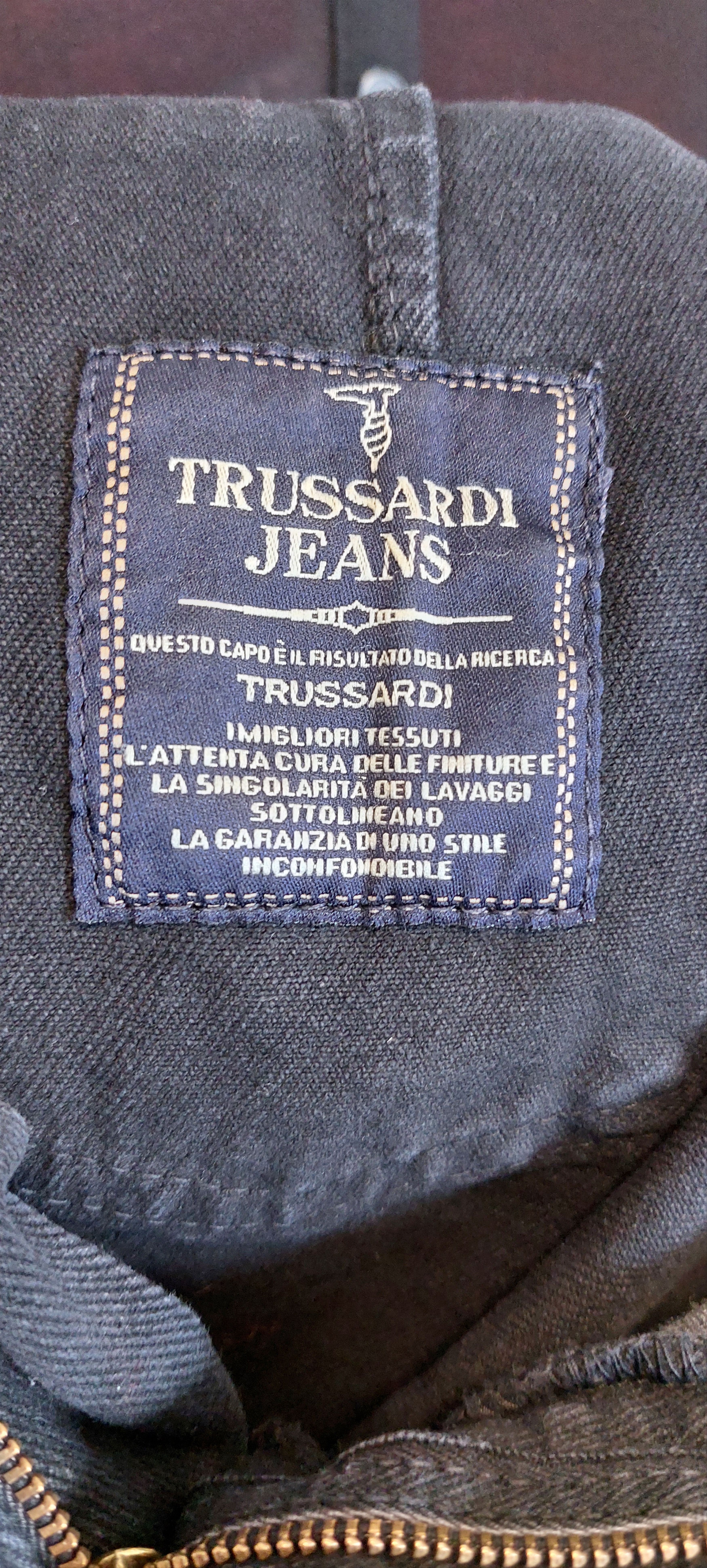 Trussardi Banana Fit Jeans – W29 (Small Fit)
