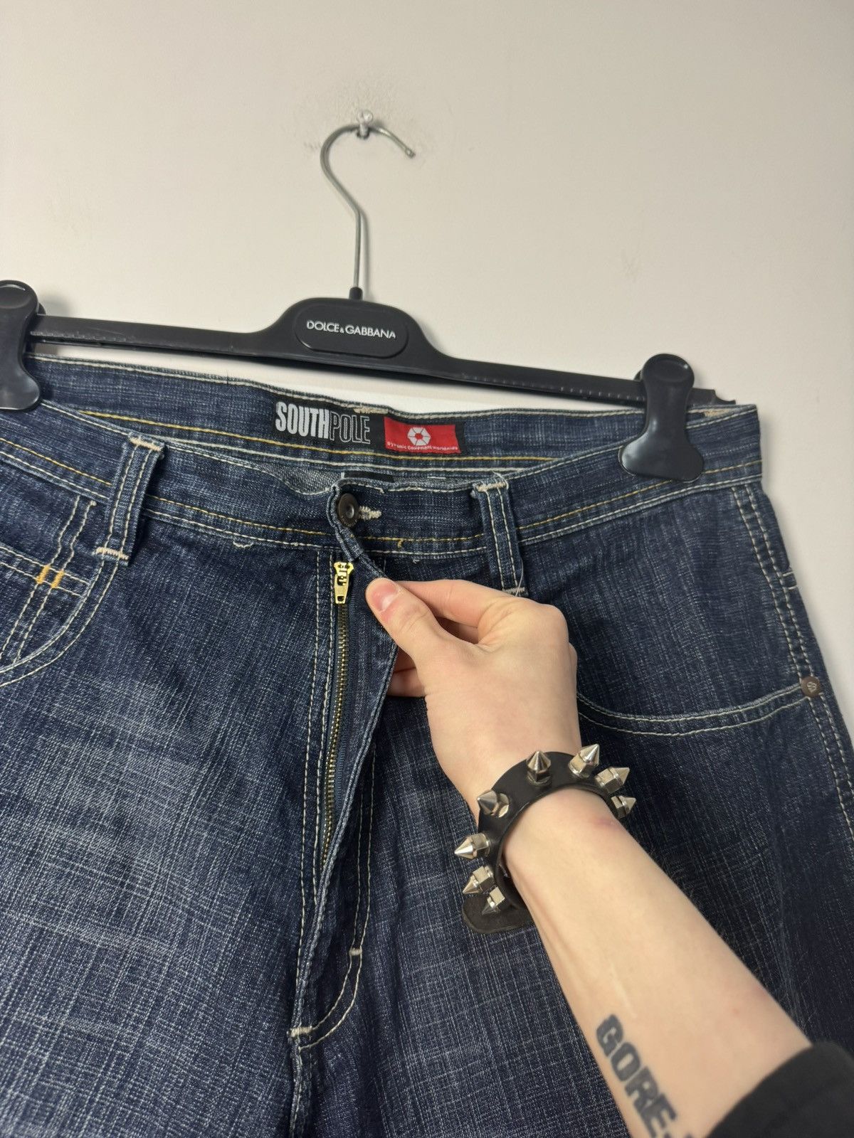 Southpole Vintage Southpole Baggy Denim Shorts Y2K Wide Fit Jorts Size US 32 / EU 48 - 7 Thumbnail