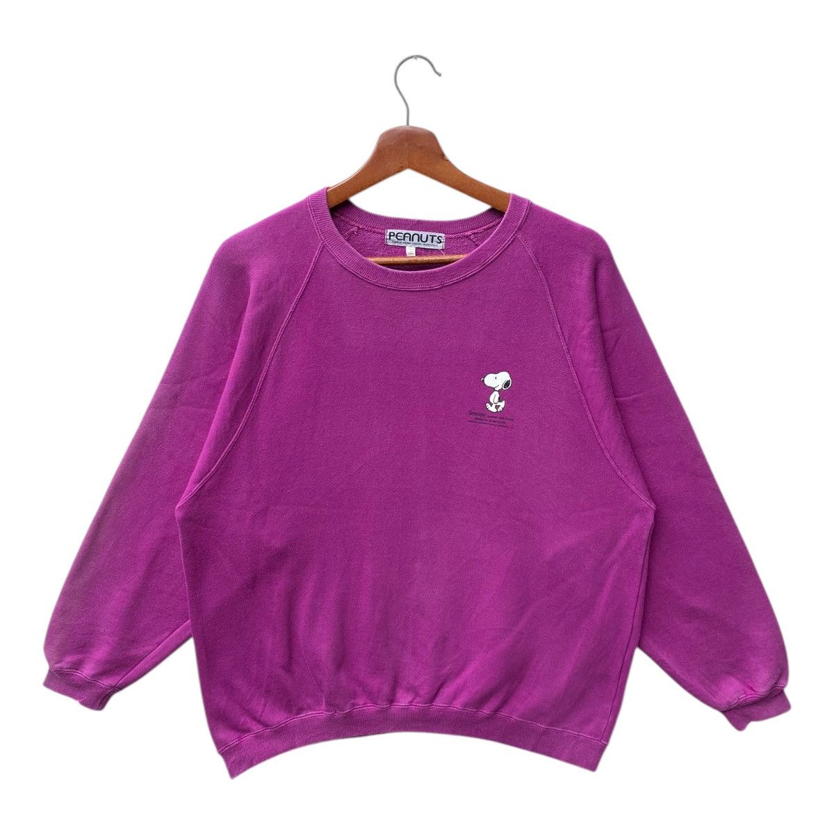Peanuts Vintage Snoopy Peanuts Sweatshirt Jumper Crewneck Size L Size US L / EU 52-54 / 3 - 1 Thumbnail