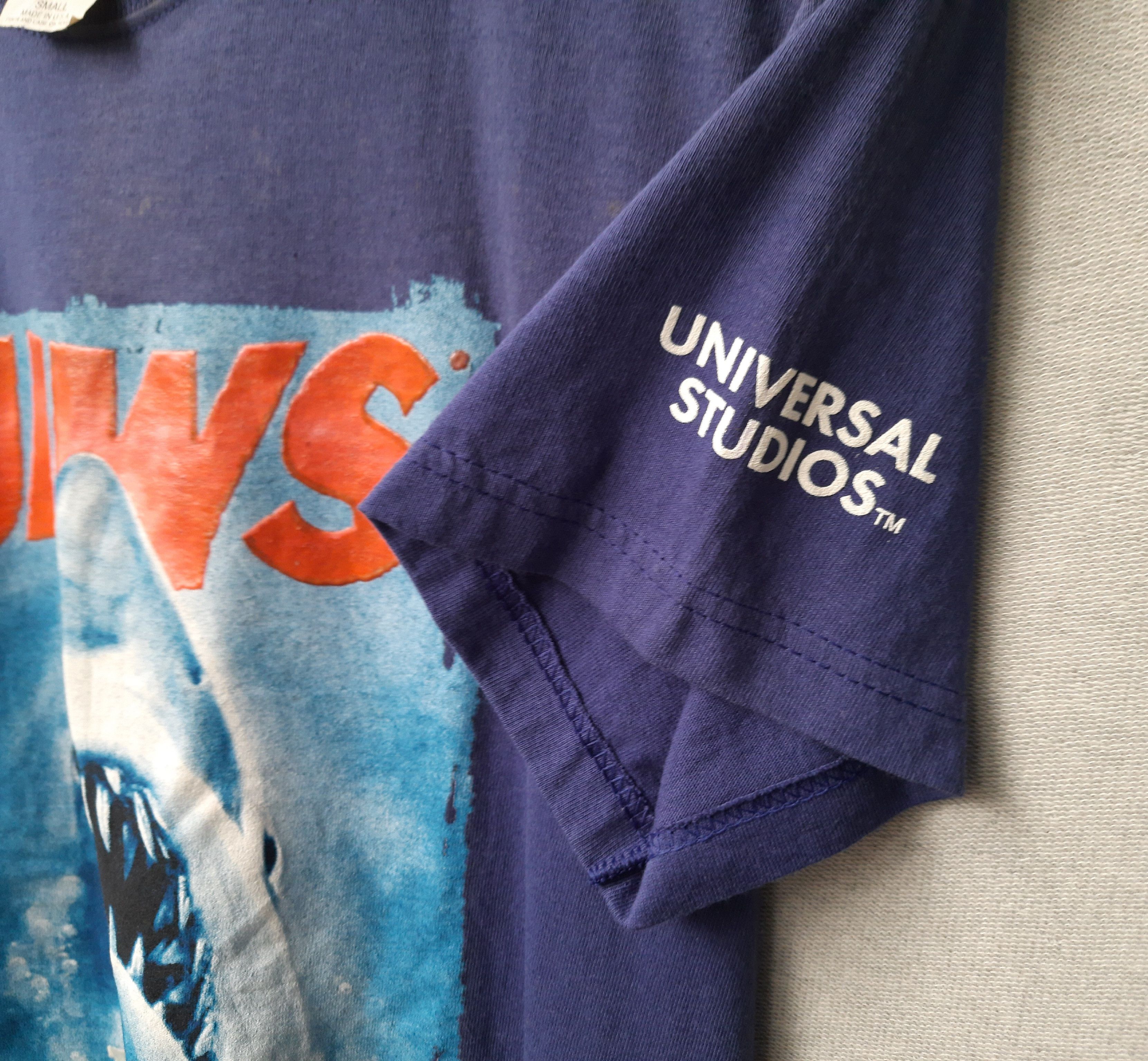 Universal Studios Y2K JAWS Universal Studios Movie Promo Tshirt Size US S / EU 44-46 / 1 - 6 Thumbnail