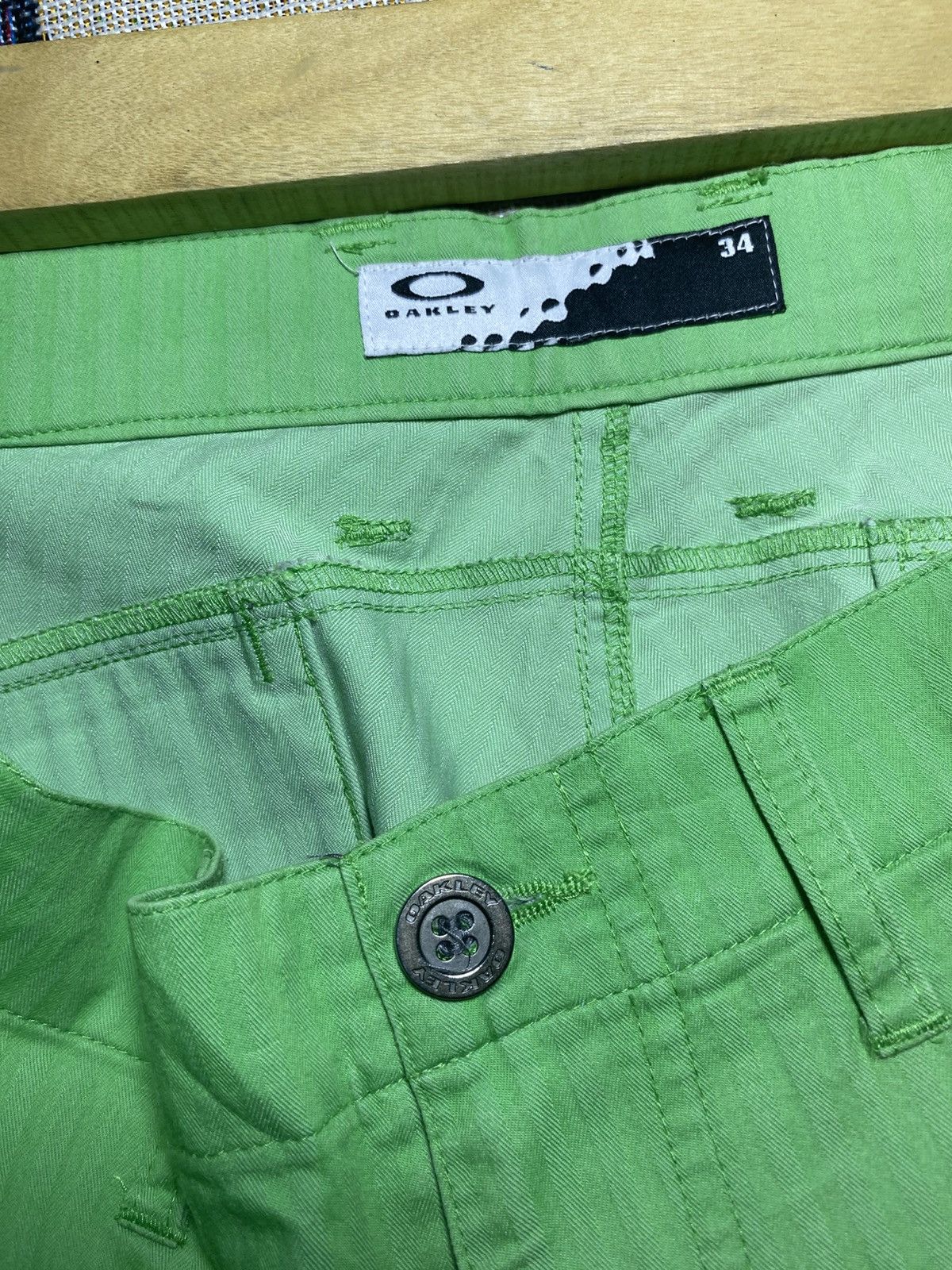 Oakley Oakley Vintage Pants Green Sportwear Size US 34 / EU 50 - 4 Thumbnail