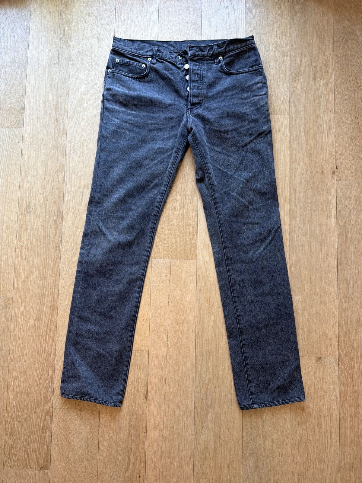 Dior Dior Homme Hedi Slimane era washed denim Size US 31 - 7 Thumbnail