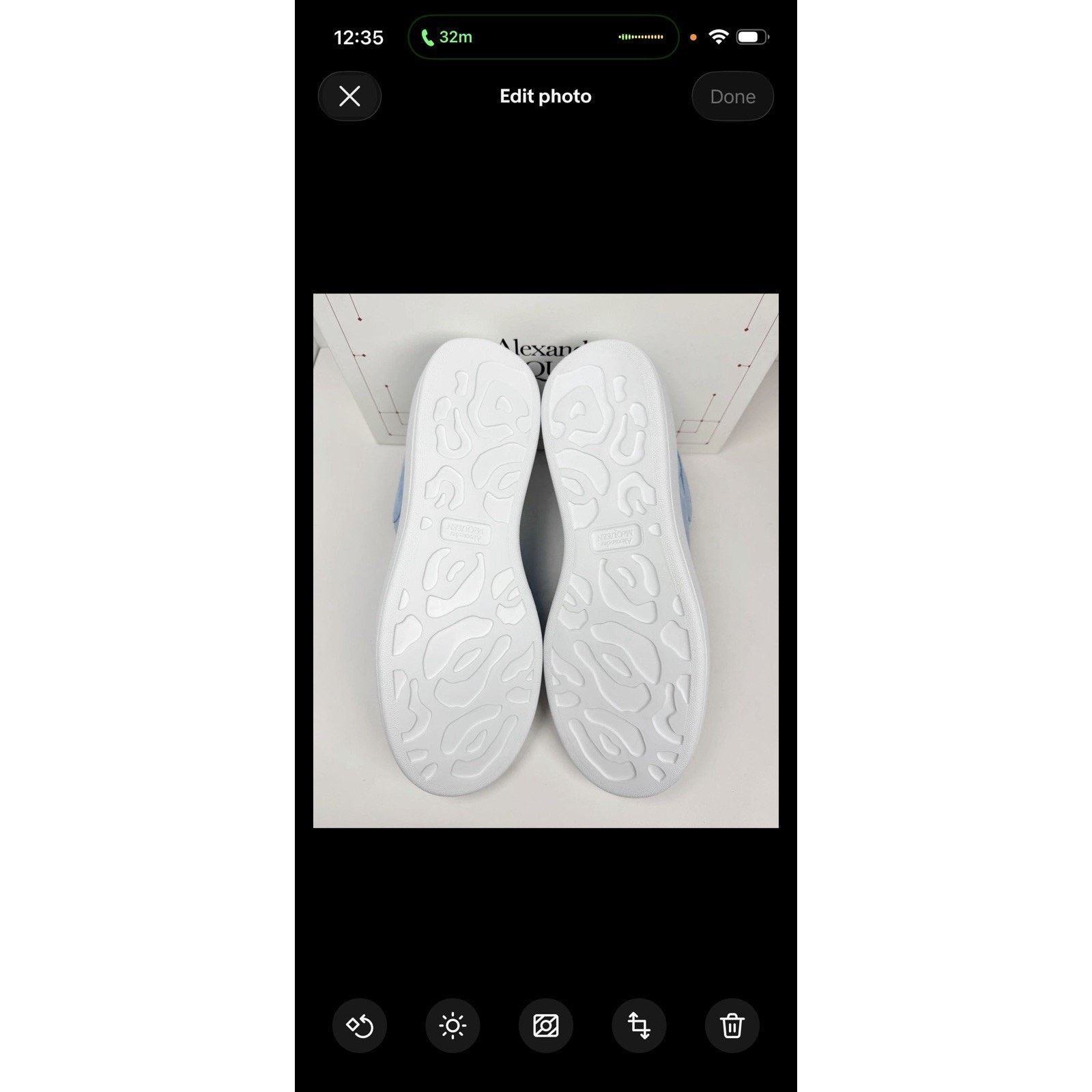 Alexander McQueen Size 47EU/14US - Alexander McQueen Oversized Blue NEW Size US 14 / EU 47 - 6 Thumbnail