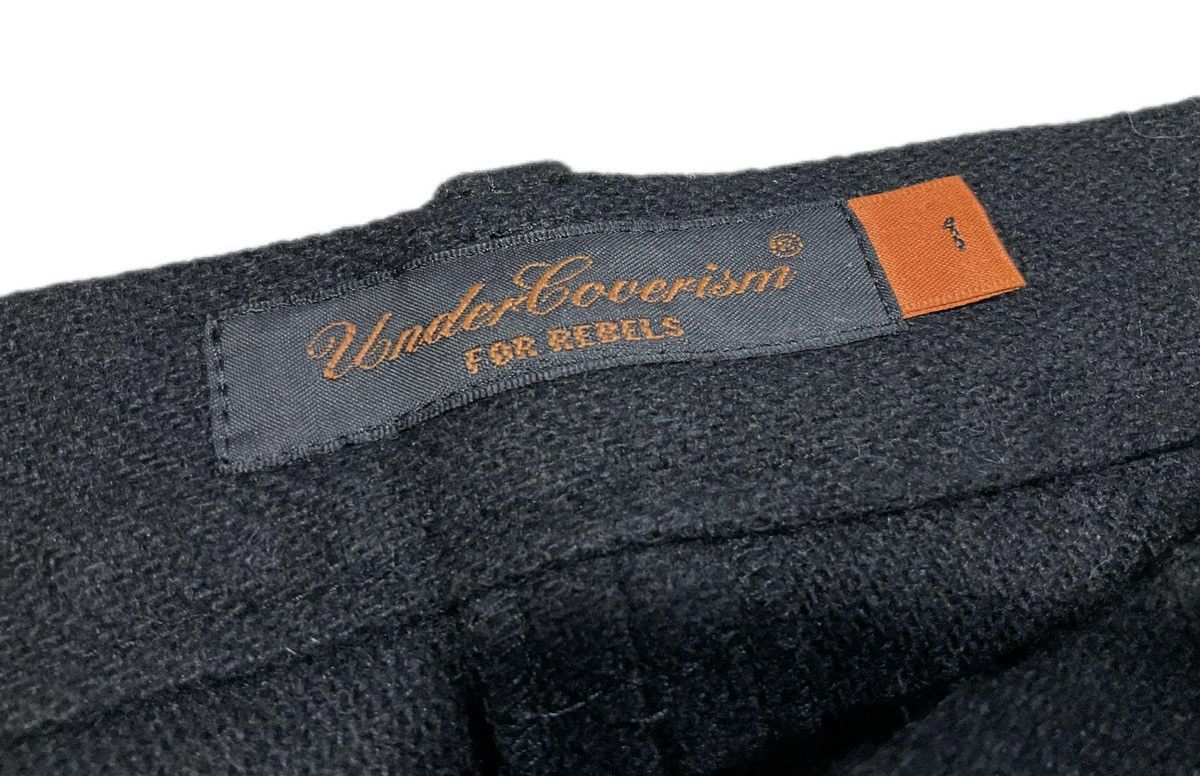 Japanese Brand × Jun Takahashi × Undercover 🔥Archived FW07 Undercover Wool Cropped Pants Laces Up Size US 29 - 9 Thumbnail