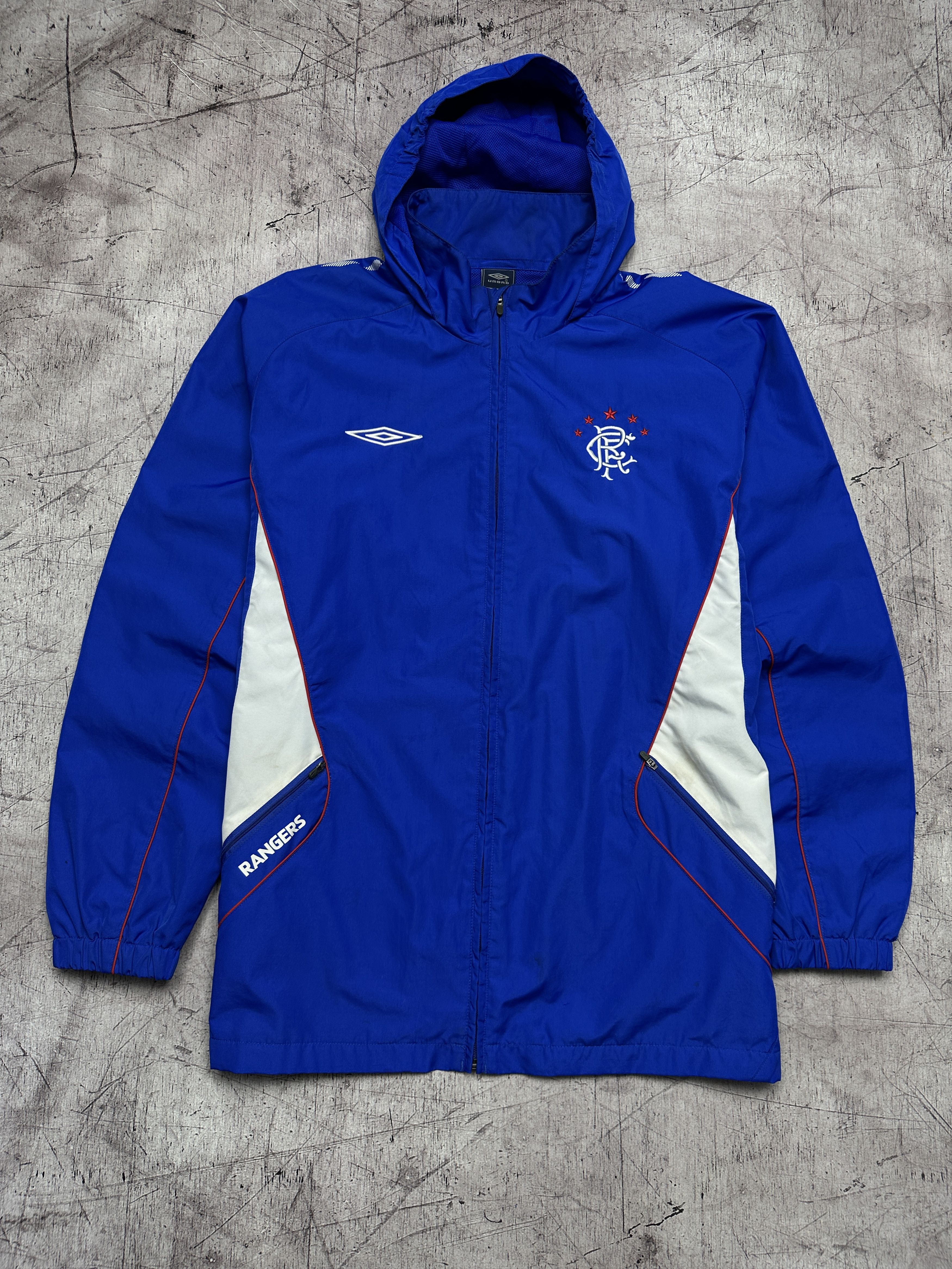Umbro Umbro Rangers Mens Windbreaker Jacket Size US XL / EU 56 / 4 - 1 Thumbnail