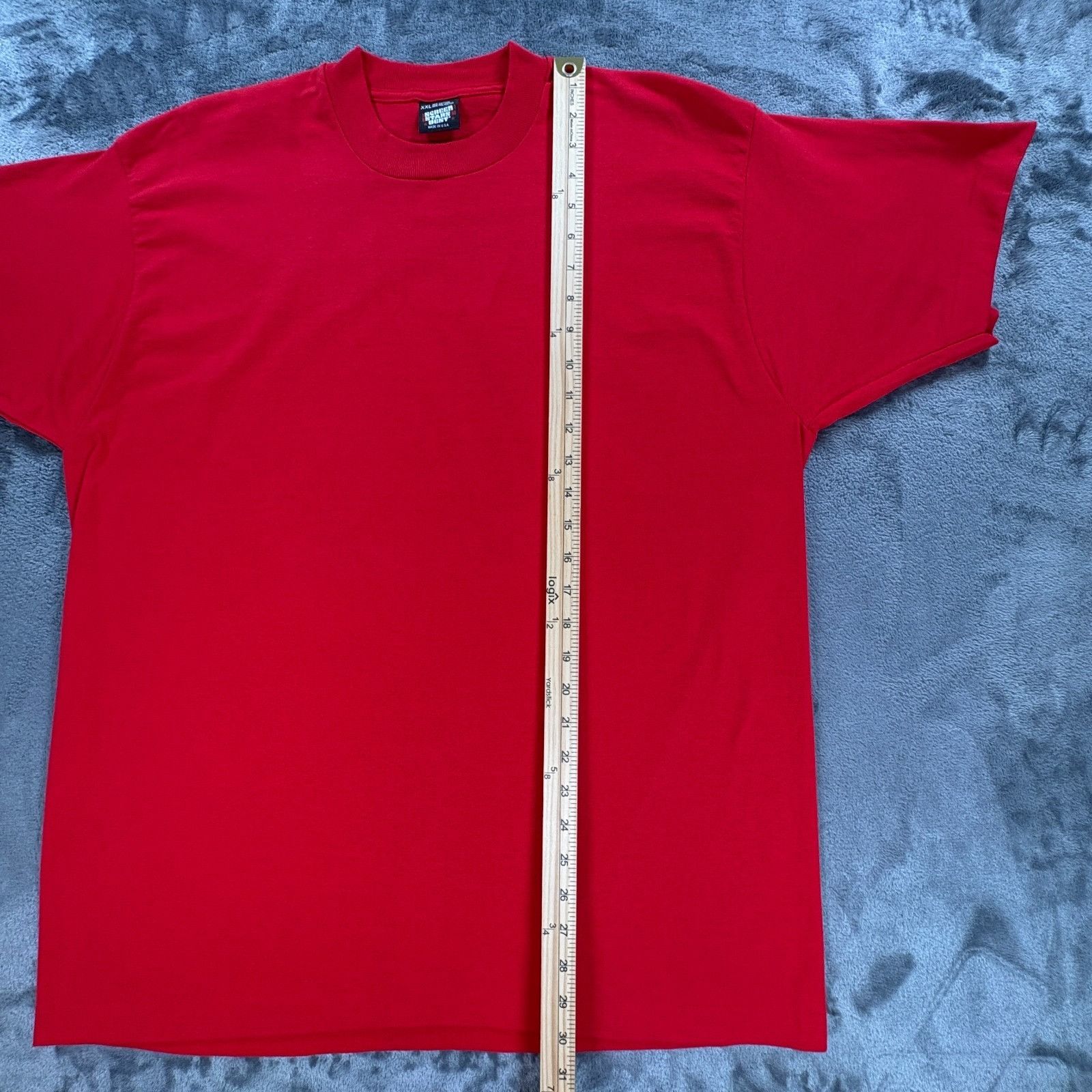 Other Screen Stars Best Vintage Blank Red T Shirt XXL USA Single S Size US XXL / EU 58 / 5 - 5 Thumbnail