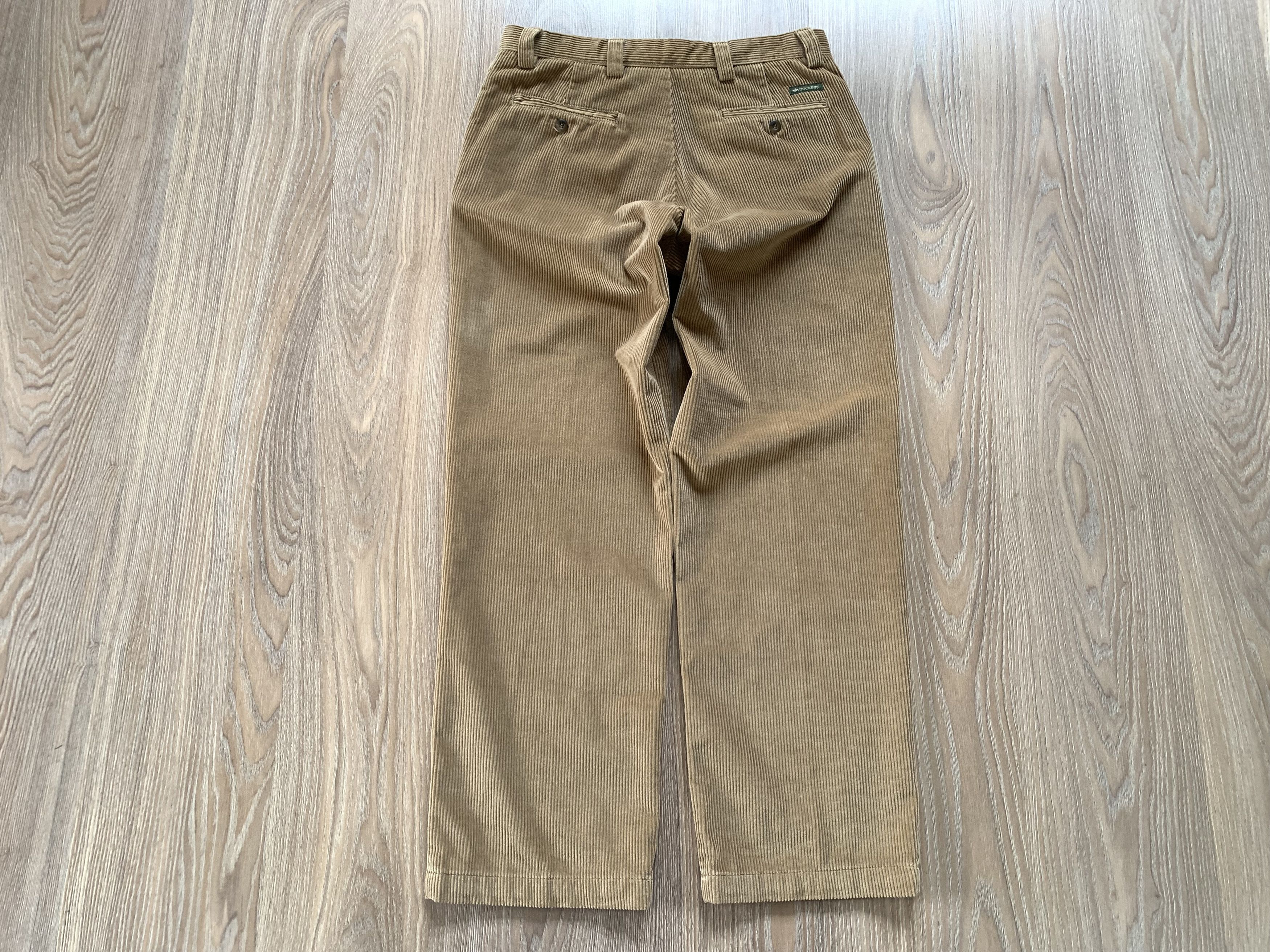 Dockers Mens Vintage Dockers Khaki Corduroy Pants Trousers Size US 32 / EU 48 - 3 Thumbnail