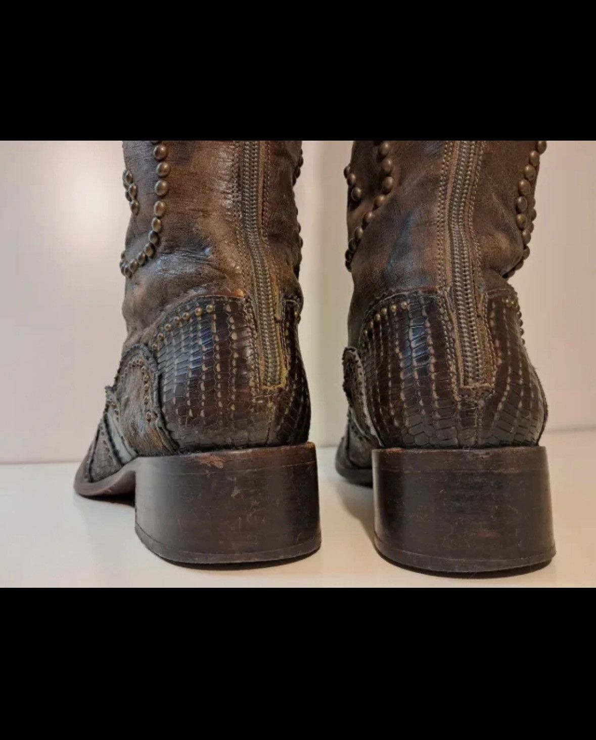 Other El Dantes ocher Boots – Size EU 41 – Genuine Leather Size US 10 / IT 40 - 8 Thumbnail