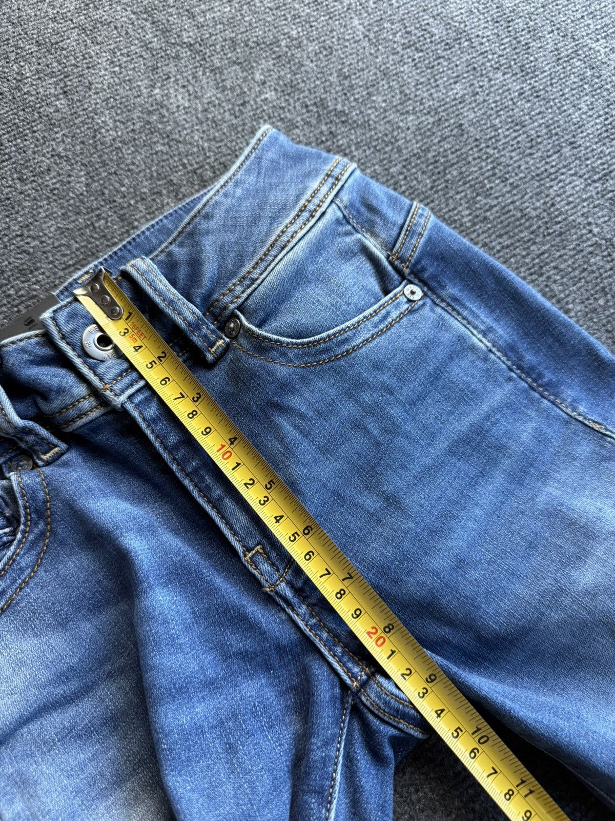 G-Star NWT 00s G-Star RAW Midge Mid Straight Jeans Blue W23 Y2K Size 23" - 18 Thumbnail