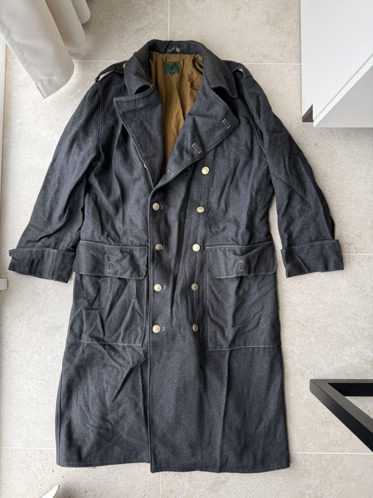 Jean Paul Gaultier 1990's Jean Paul Gaultier Junior Militar Coat Trench Size US M / EU 48-50 / 2 - 1 Thumbnail