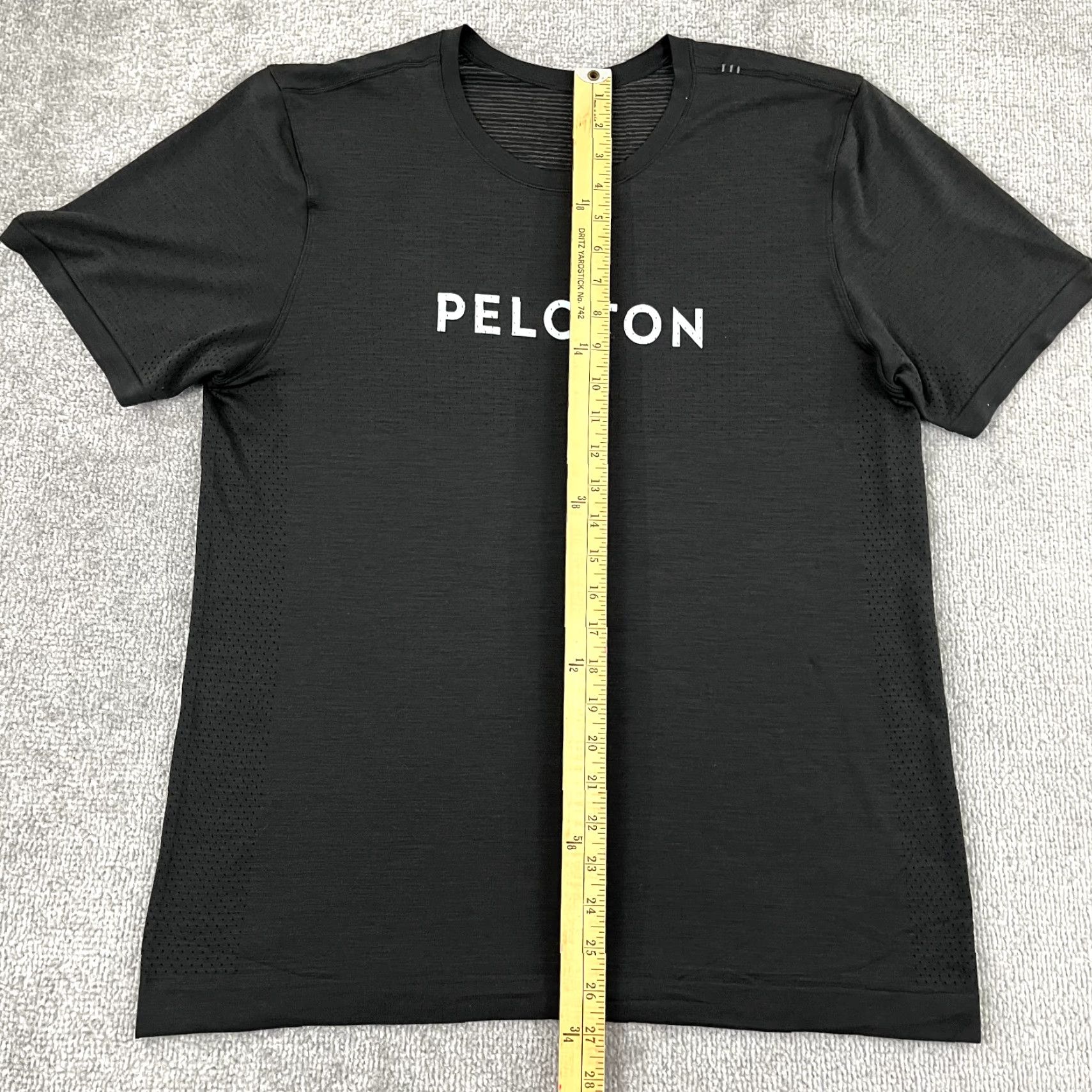 Lululemon LULULEMON Men Shirt Large L Black Peloton Tech Gray Training Gym Athletic Size US L / EU 52-54 / 3 - 6 Thumbnail
