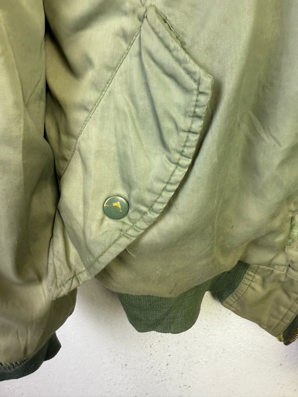 Other Vintage Flight Jacket Army Size US L / EU 52-54 / 3 - 3 Thumbnail