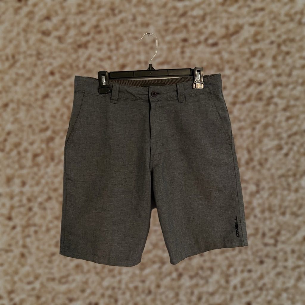 O'Neill O'Neill Shorts Gray Y2K Skate Chinos Polyester Blend 10" Men's 31 Size US 31 - 1 Thumbnail