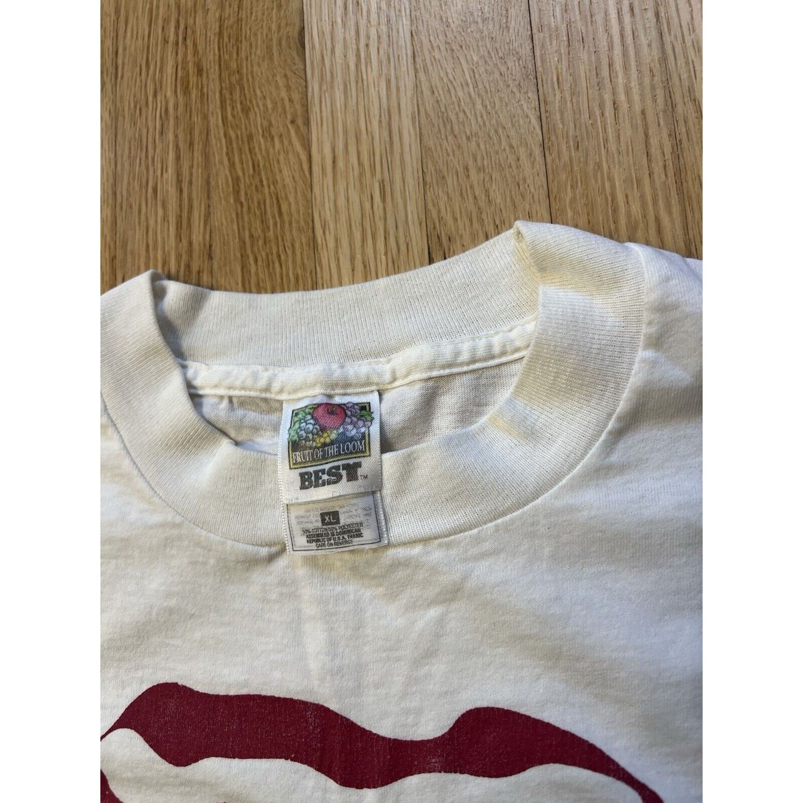Fruit Of The Loom Vintage Fruit Of The Loom BEST Shirt Mens XL Single Stitch Size US XL / EU 56 / 4 - 6 Thumbnail