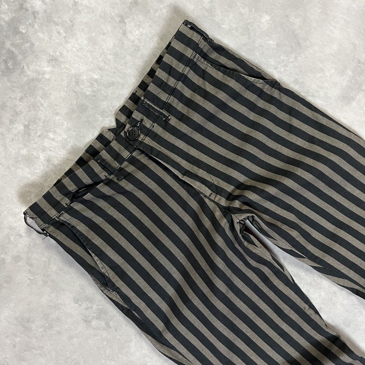 Spellbound Spellbound D.M.G Japan Vertical Border Striped Trouser Pants Size US 28 / EU 44 - 2 Thumbnail