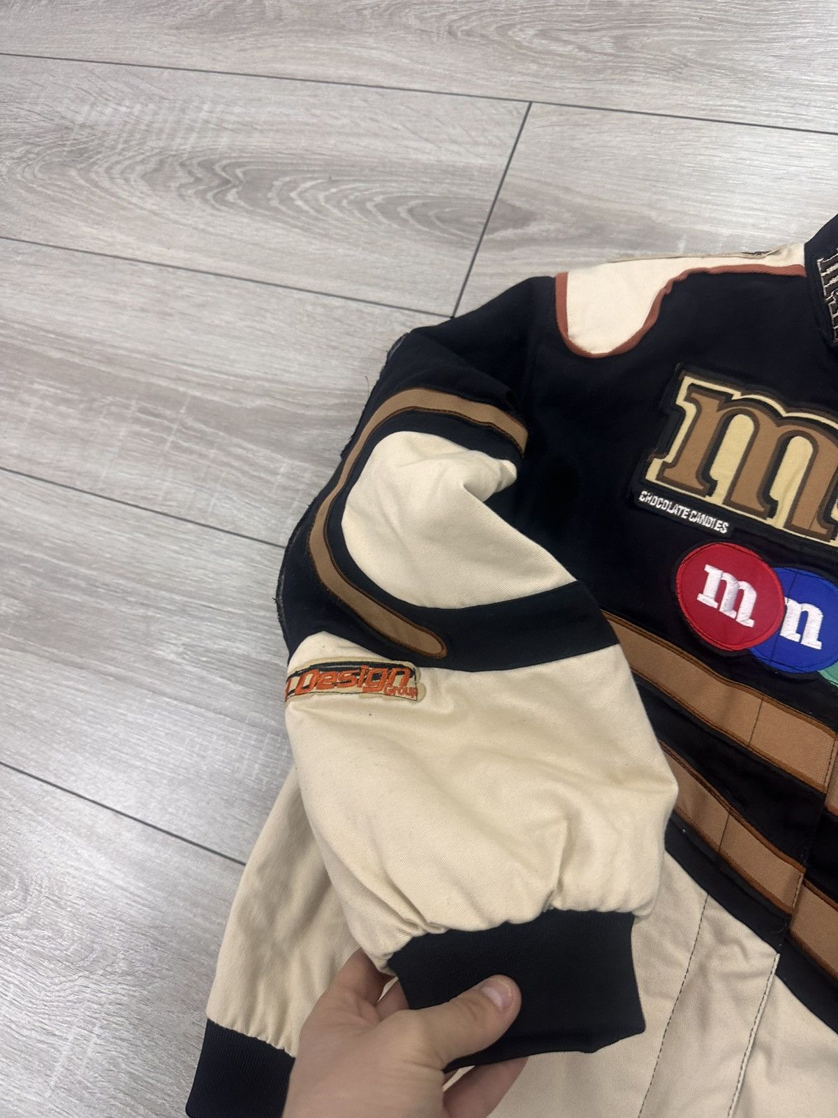 Vintage M&M’S Vintage Bomber Jacket Size US XS / EU 42 / 0 - 5 Thumbnail