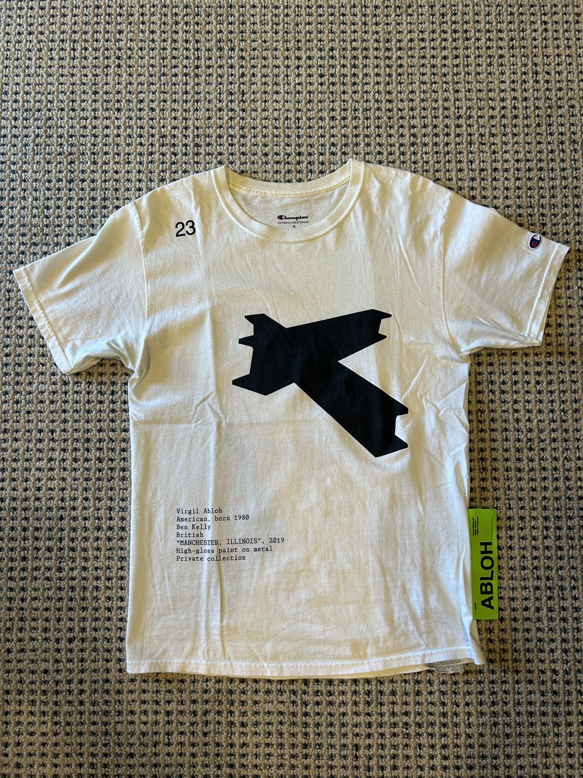 Virgil Abloh Virgil Abloh ICA Metal Beams Tee Size US M / EU 48-50 / 2 - 1 Thumbnail