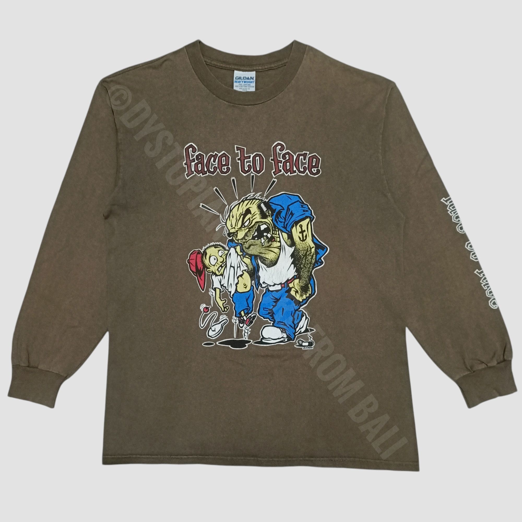 Vintage Face To Face - Tour '97 Band Long Sleeve T-shirt