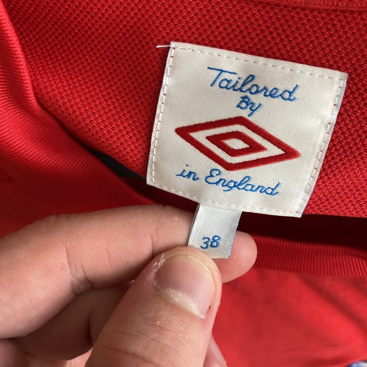 Umbro Vintage Umbro England National Soccer training jersey Size US S / EU 44-46 / 1 - 5 Thumbnail