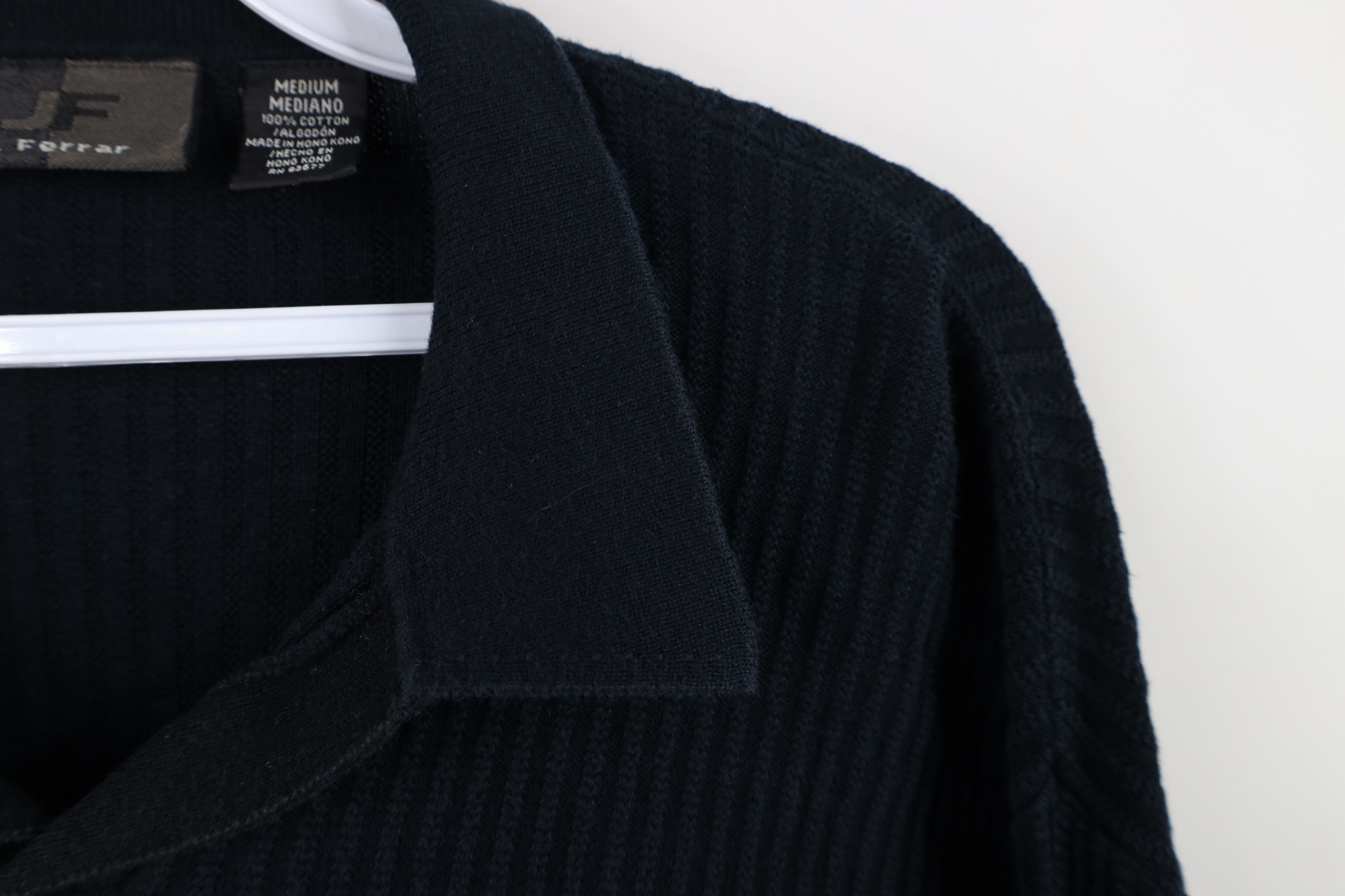 Vintage Vintage 90s Streetwear Chunky Ribbed Collared Polo Shirt Size US M / EU 48-50 / 2 - 4 Thumbnail