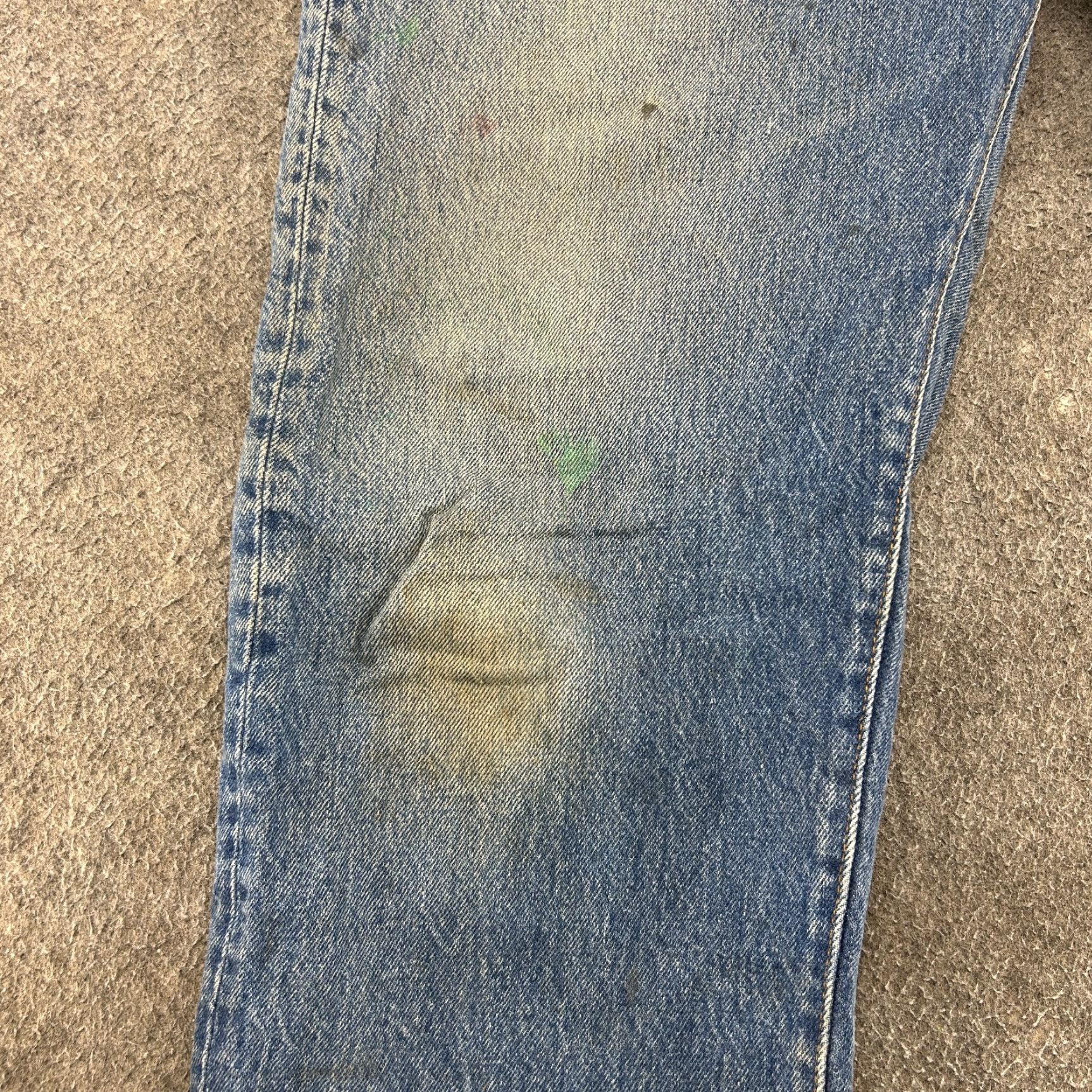 Levi's VINTAGE Levi's 501 Jeans Mens 38 Regular Straight Blue 90s Distressed 32 Inseam USA 80s Size US 38 / EU 54 - 5 Thumbnail