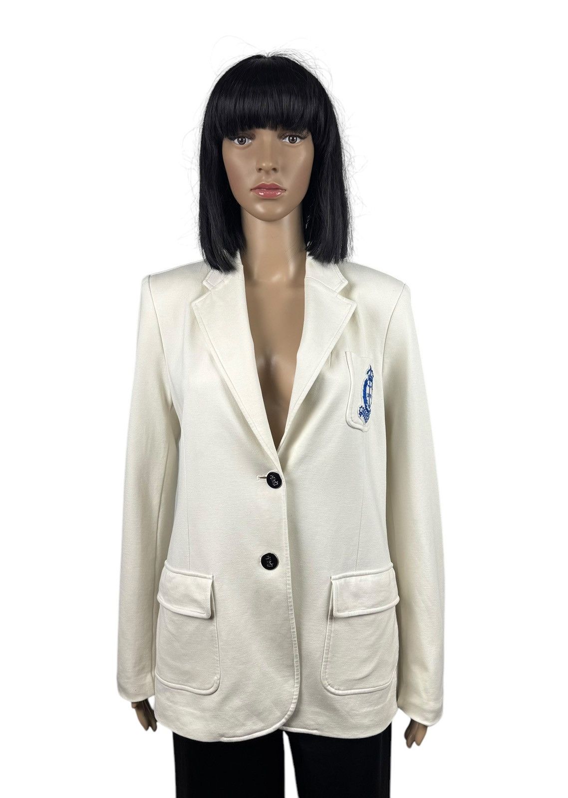 Lauren Ralph Lauren Blazer Viscose Club Logo size 10