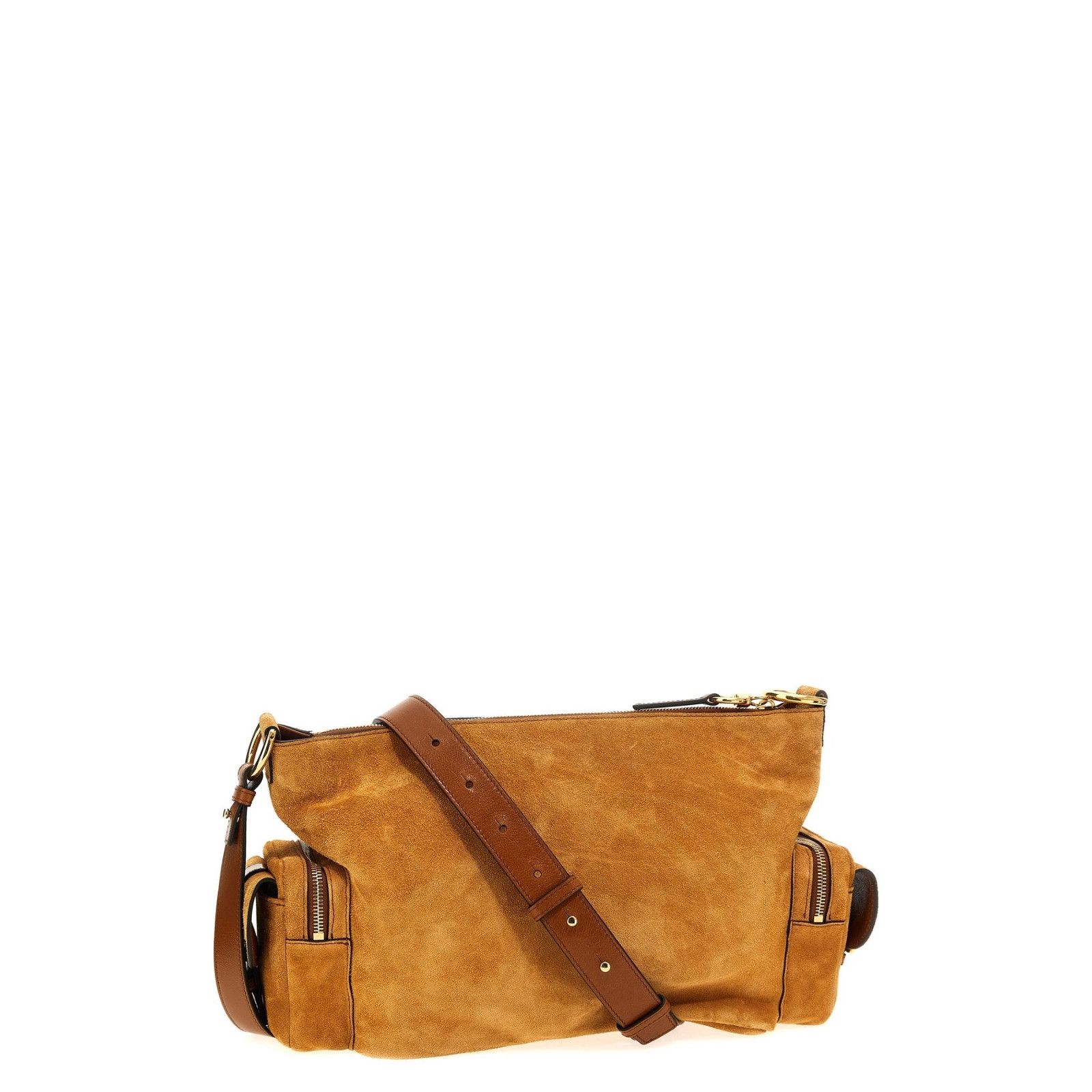 Chloe Chloe Camera Brown Suede Shoulder Bag New & Authentic Size ONE SIZE - 3 Thumbnail