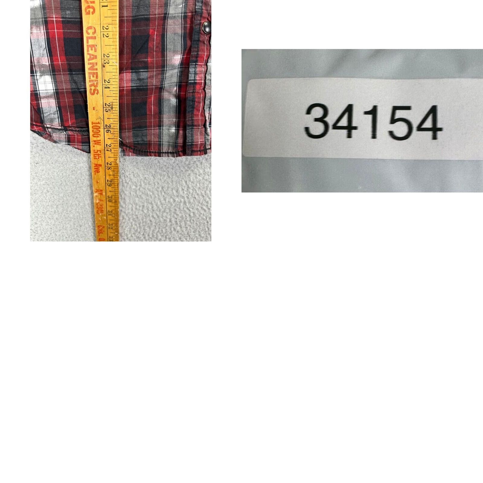 Ed Hardy Ed Hardy Western Shirt Mens Small Red Plaid Snap Button Up Cowboy Pocket Shirt Size US S / EU 44-46 / 1 - 8 Thumbnail