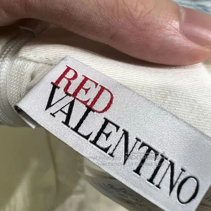 Valentino Valentino White Cotton Women's Skirt . Size 23" - 4 Thumbnail