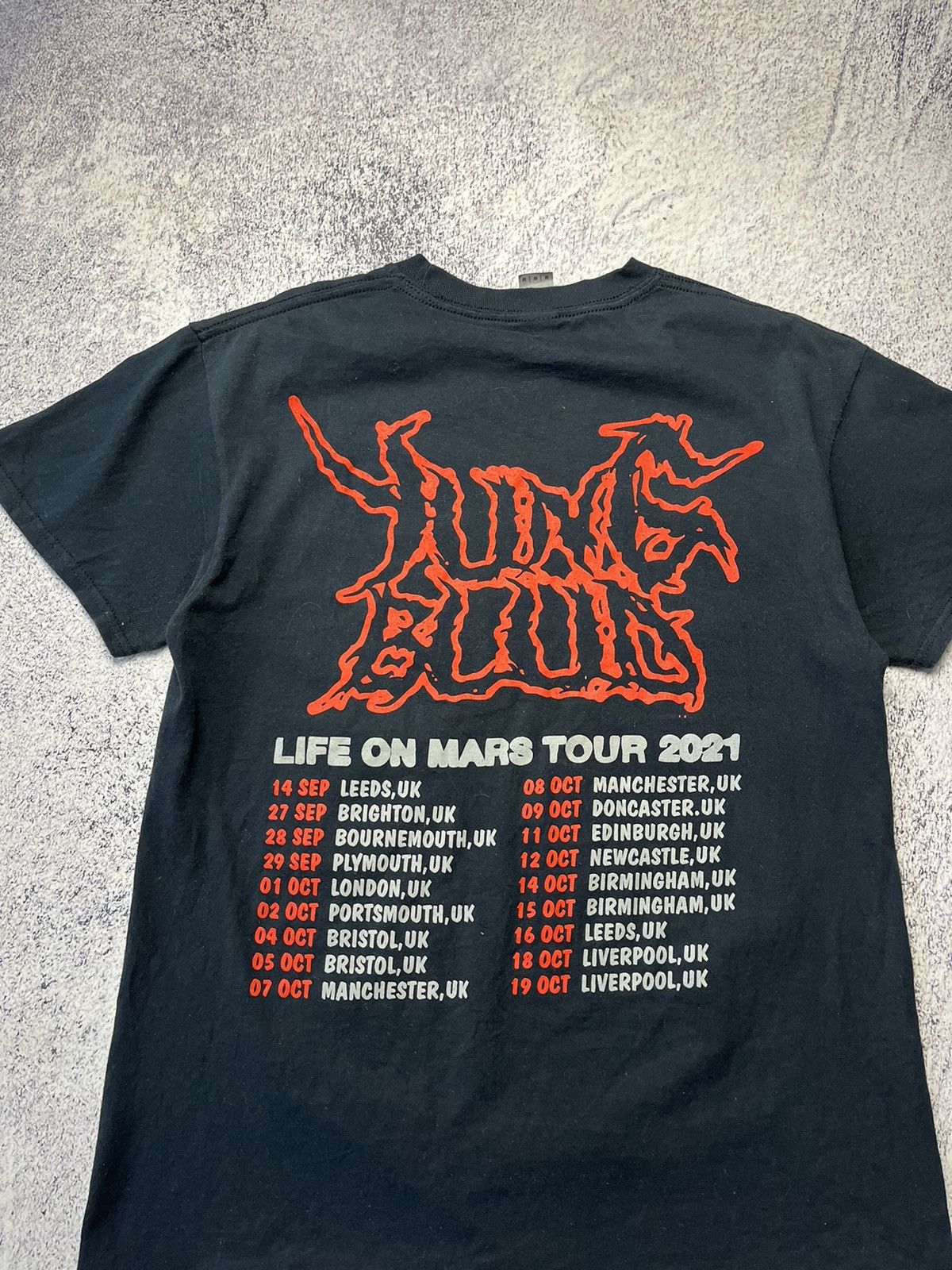 Band Tees Yung Blud Death Tour Vintage Rock T-shirt Men's Y2K Size US M / EU 48-50 / 2 - 23 Thumbnail